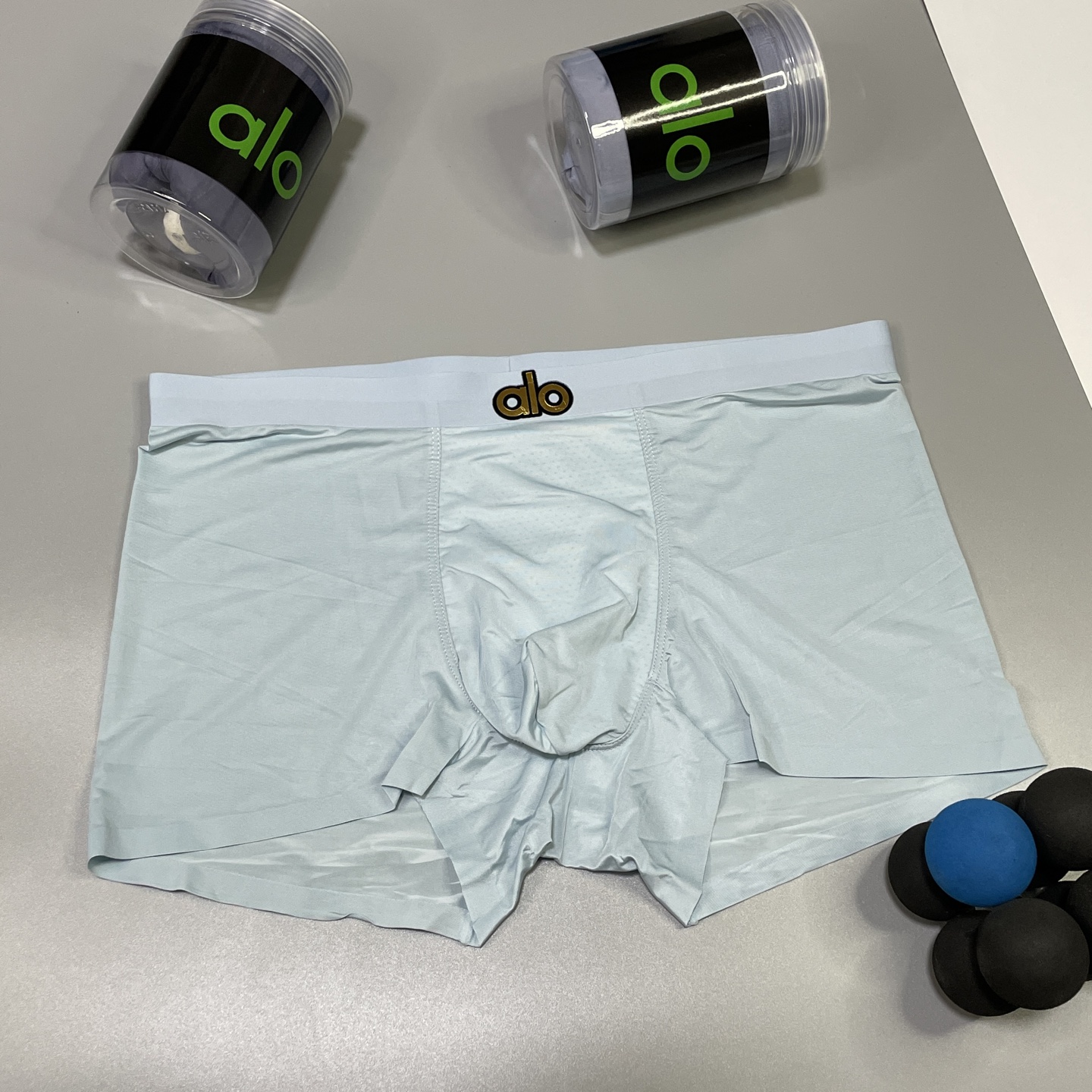 🔥🔥🔥新品！alo男士内裤！ 外贸公司合作订单，经典立体硅胶烫金logo印标 轻薄透设计，采用进口冰丝轻