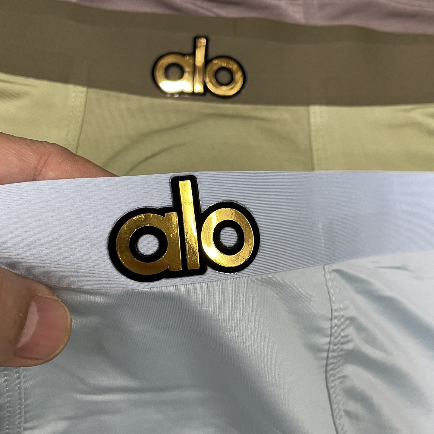 🔥🔥🔥新品！alo男士内裤！ 外贸公司合作订单，经典立体硅胶烫金logo印标 轻薄透设计，采用进口冰丝轻