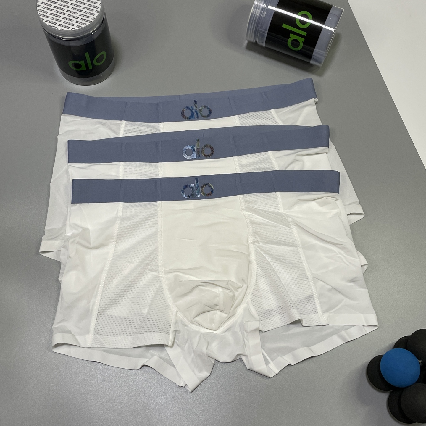 🔥🔥🔥新品！alo男士内裤！ 外贸公司合作订单，经典立体硅胶logo印标 轻薄透设计，采用进口冰丝轻薄透