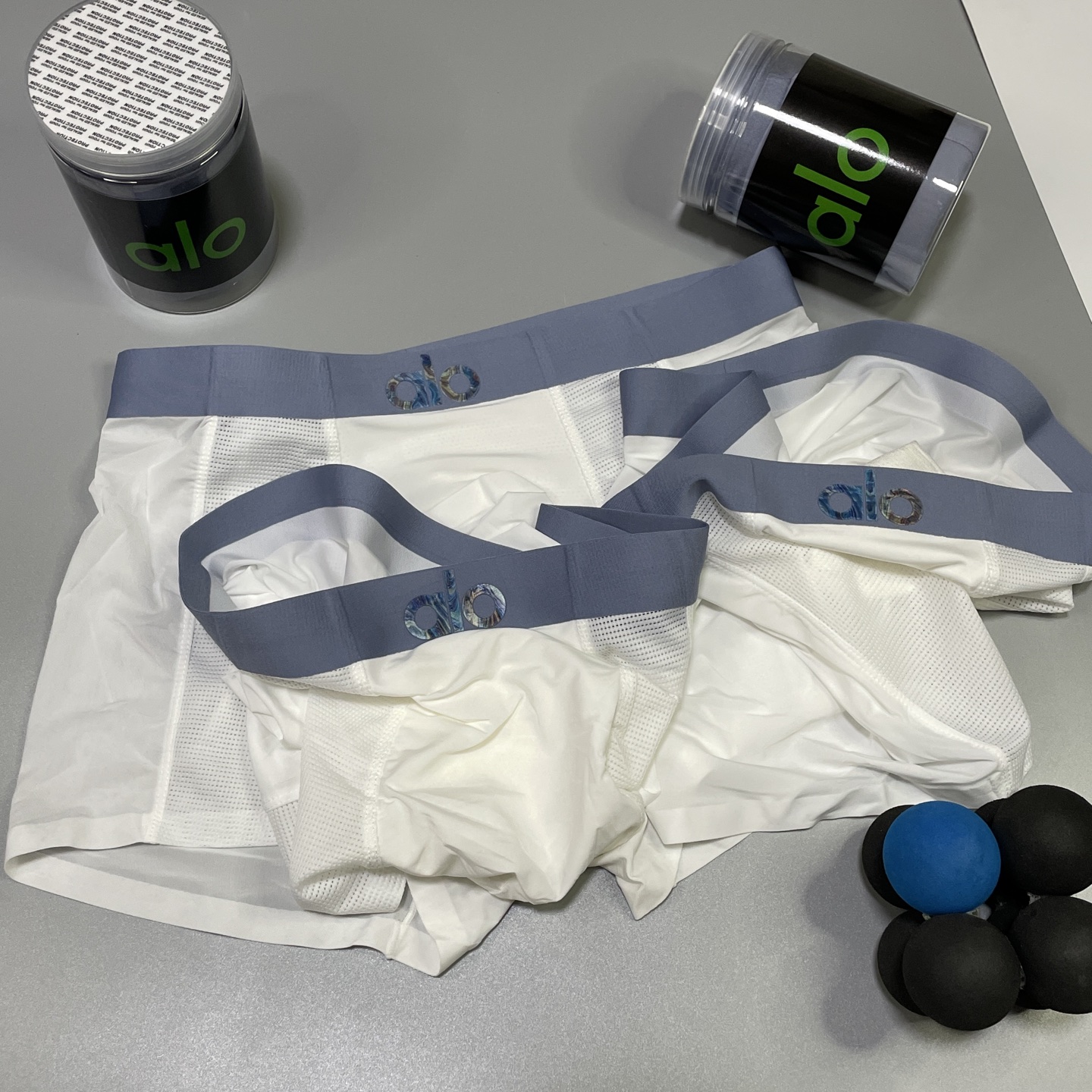 🔥🔥🔥新品！alo男士内裤！ 外贸公司合作订单，经典立体硅胶logo印标 轻薄透设计，采用进口冰丝轻薄透
