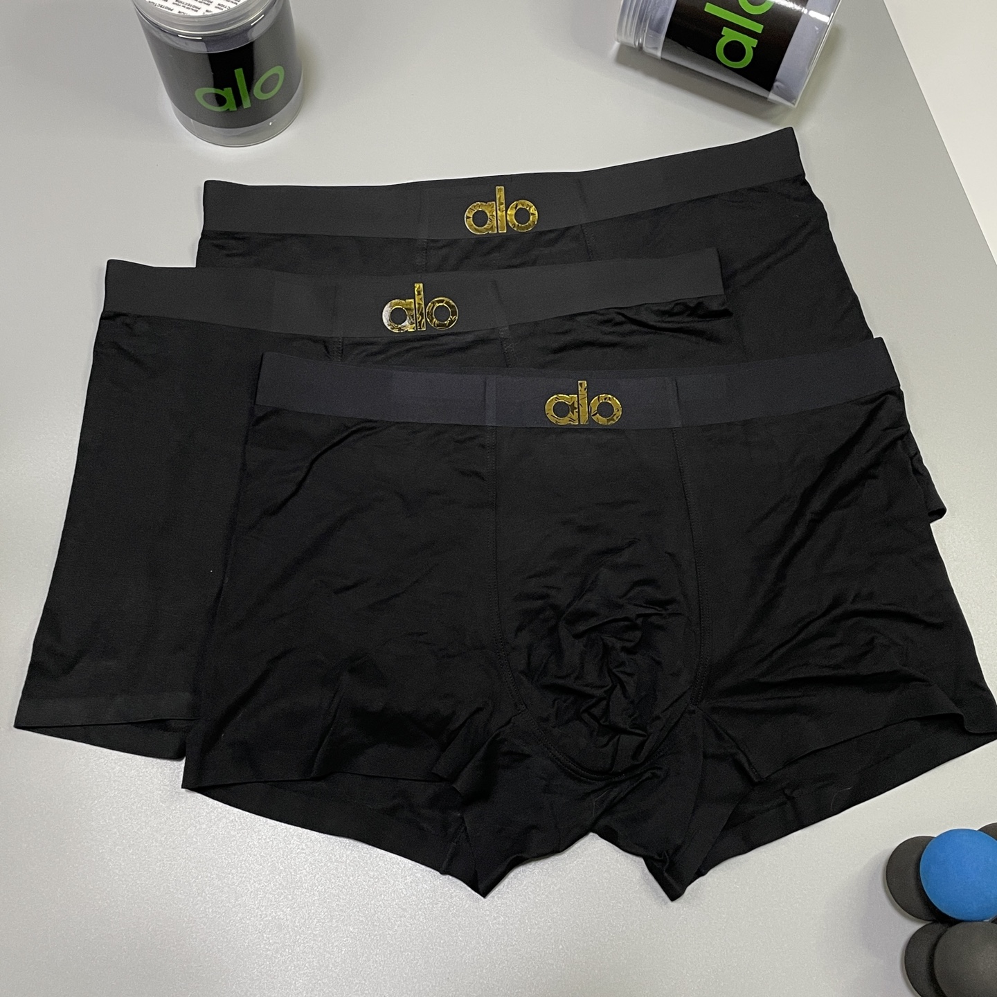 🔥🔥🔥新品！alo时尚男士内裤！ 外贸公司合作订单，经典立体3Dlogo印标 轻薄透设计，采用进口轻薄莫