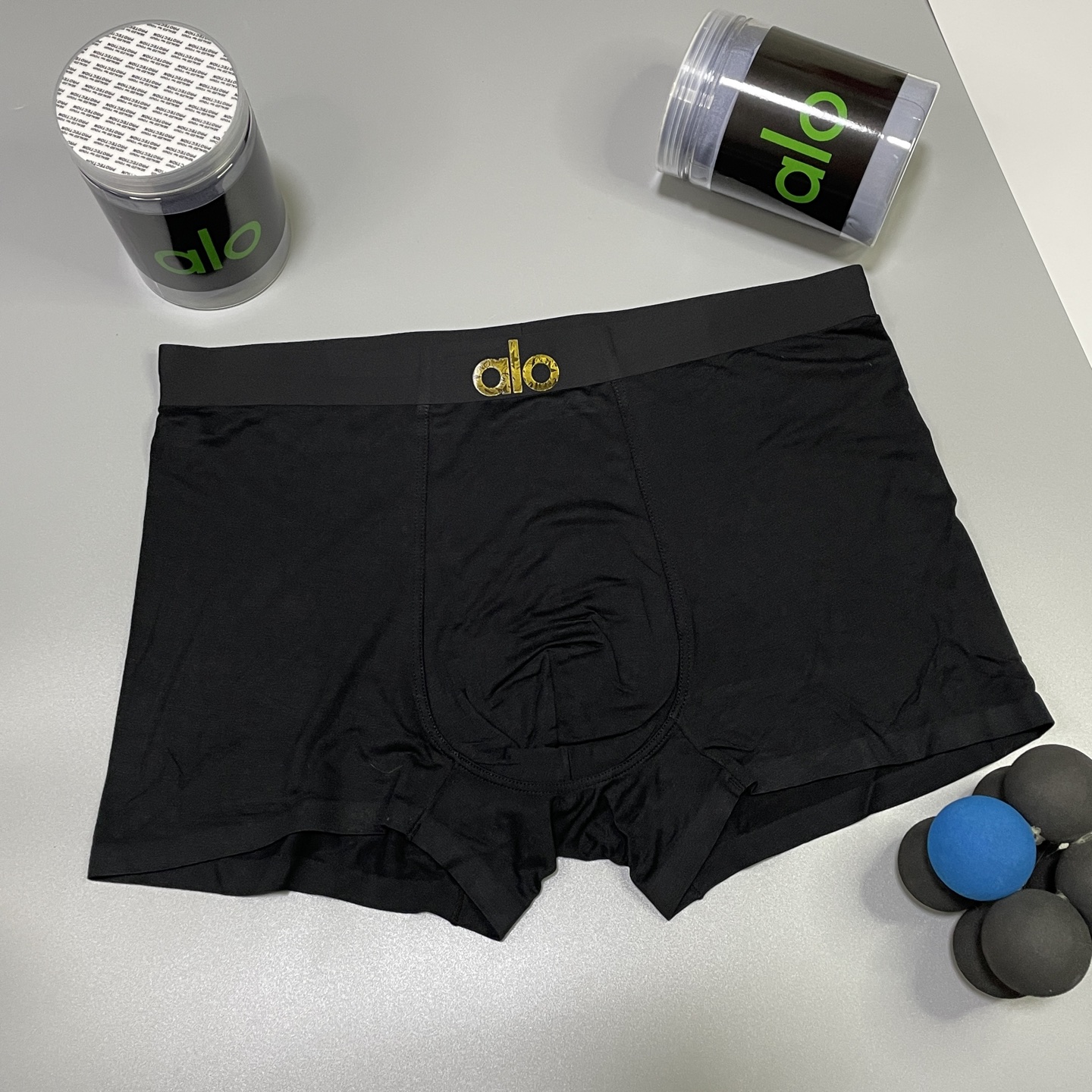 🔥🔥🔥新品！alo时尚男士内裤！ 外贸公司合作订单，经典立体3Dlogo印标 轻薄透设计，采用进口轻薄莫