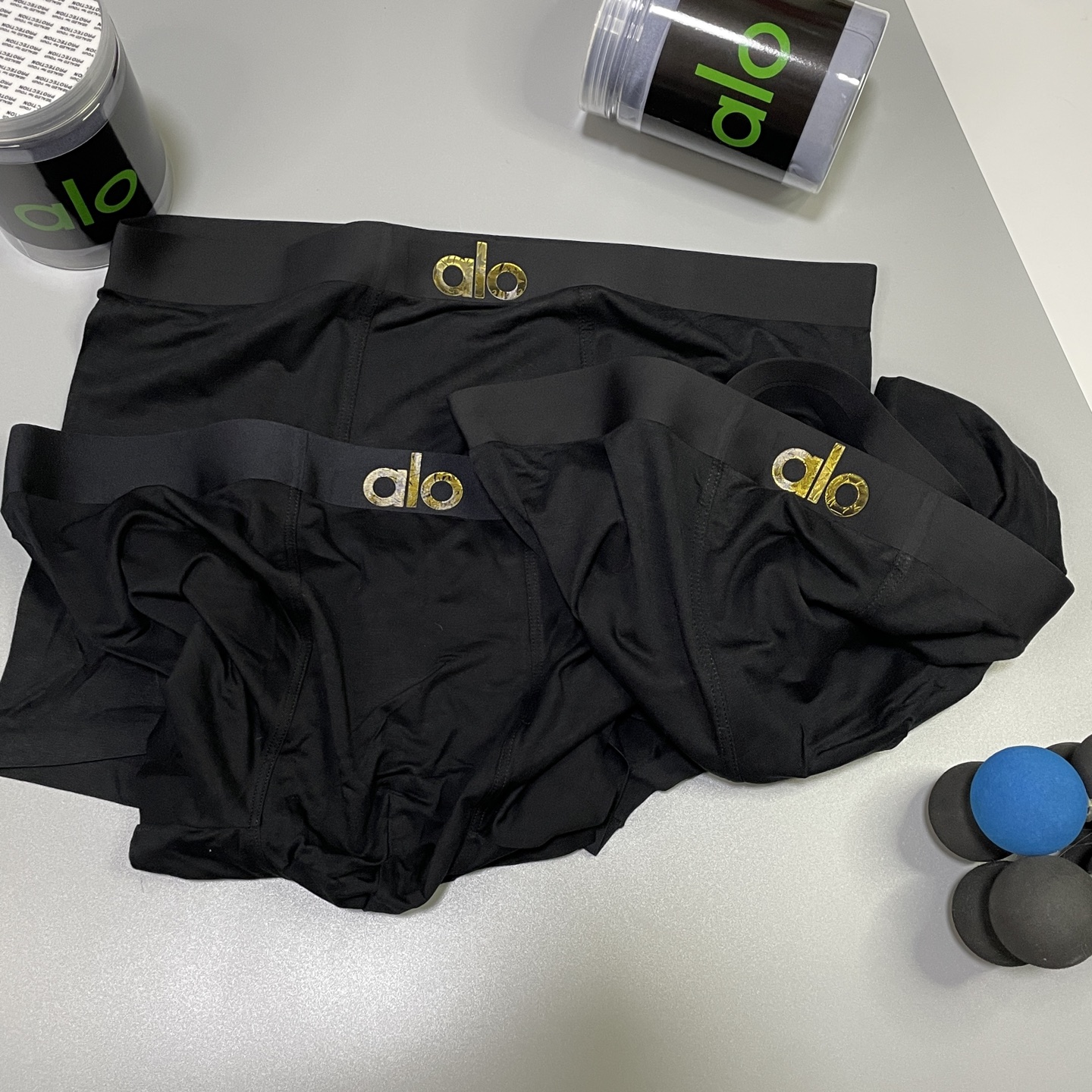 🔥🔥🔥新品！alo时尚男士内裤！ 外贸公司合作订单，经典立体3Dlogo印标 轻薄透设计，采用进口轻薄莫