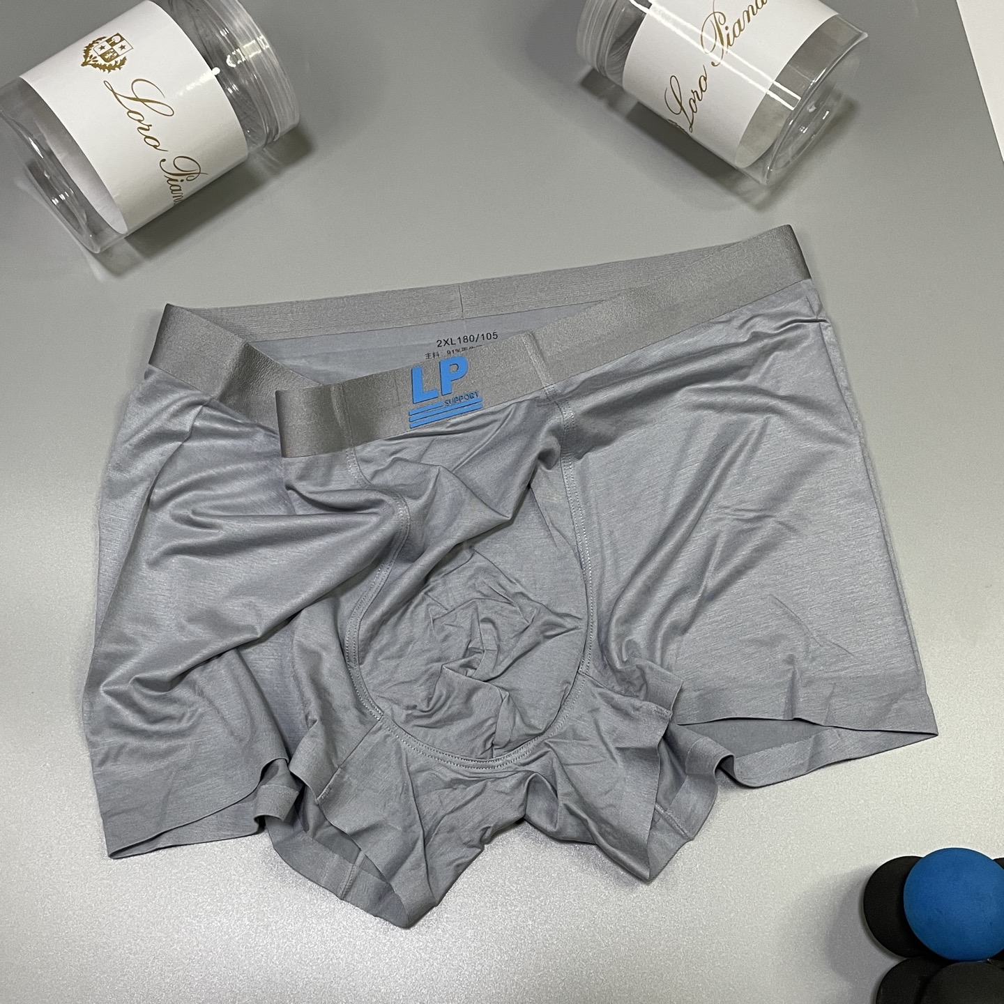 🔥🔥🔥新品！LP时尚男士内裤！ 外贸公司合作订单，经典立体硅胶logo印标 轻薄透设计，采用进口轻薄莫代