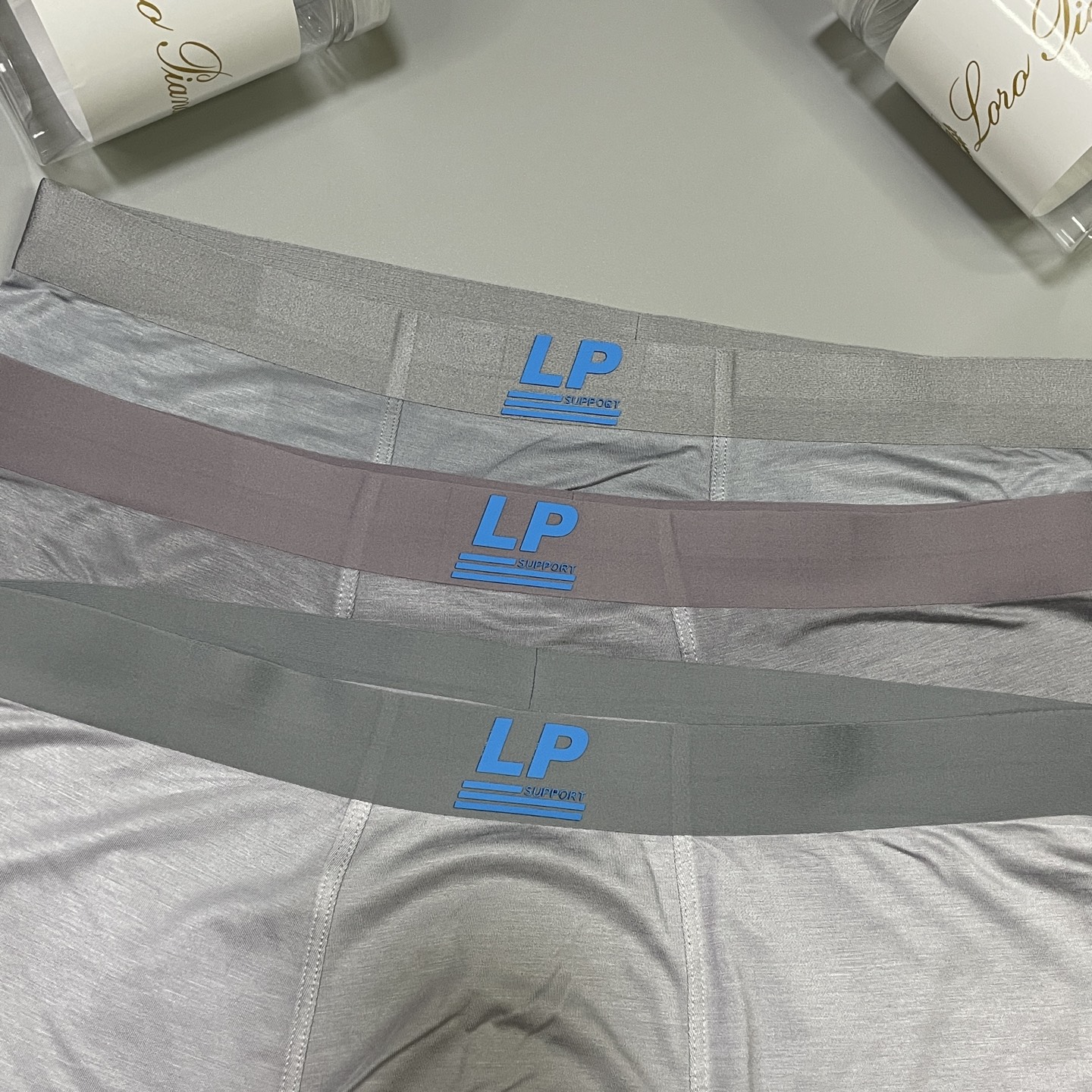 🔥🔥🔥新品！LP时尚男士内裤！ 外贸公司合作订单，经典立体硅胶logo印标 轻薄透设计，采用进口轻薄莫代