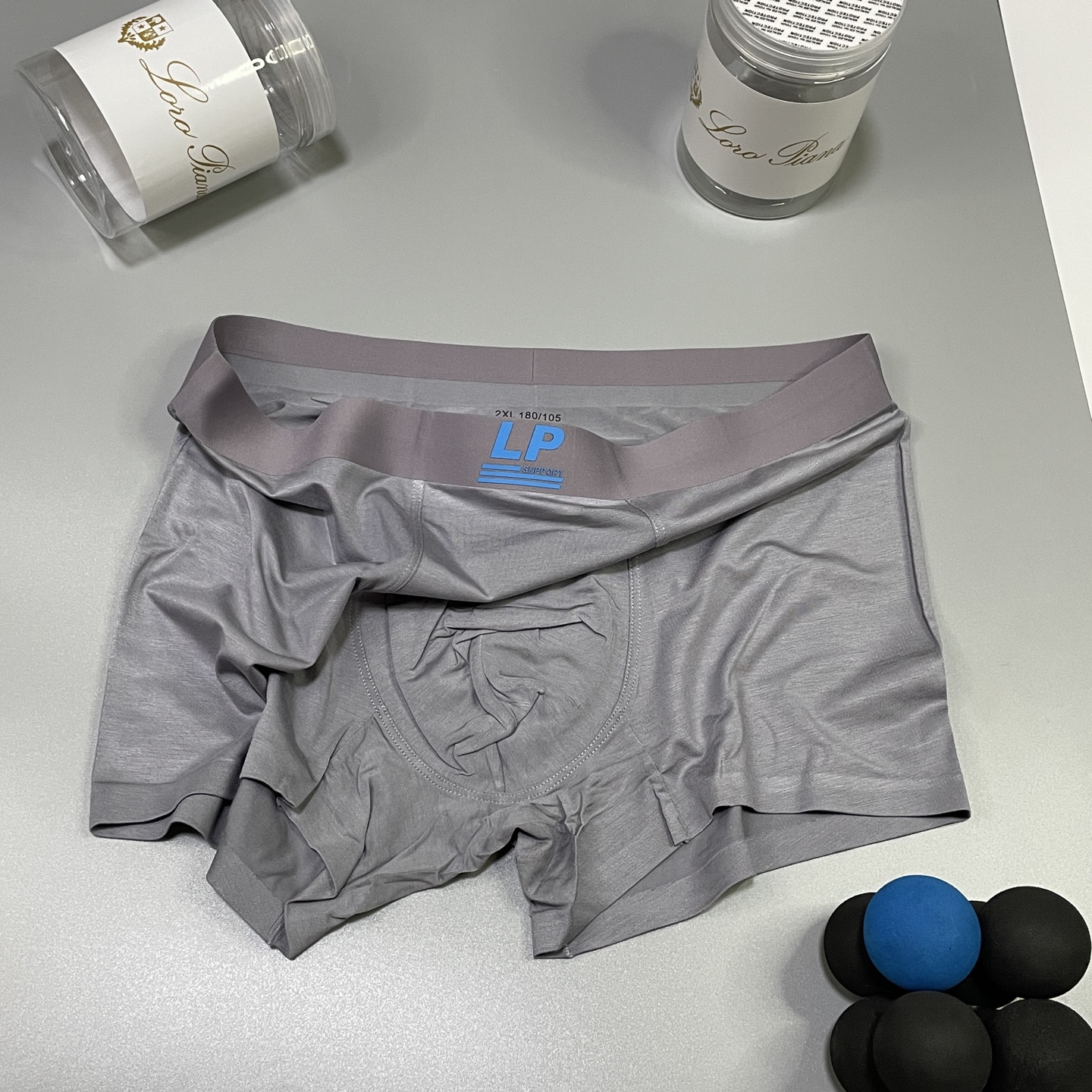 🔥🔥🔥新品！LP时尚男士内裤！ 外贸公司合作订单，经典立体硅胶logo印标 轻薄透设计，采用进口轻薄莫代