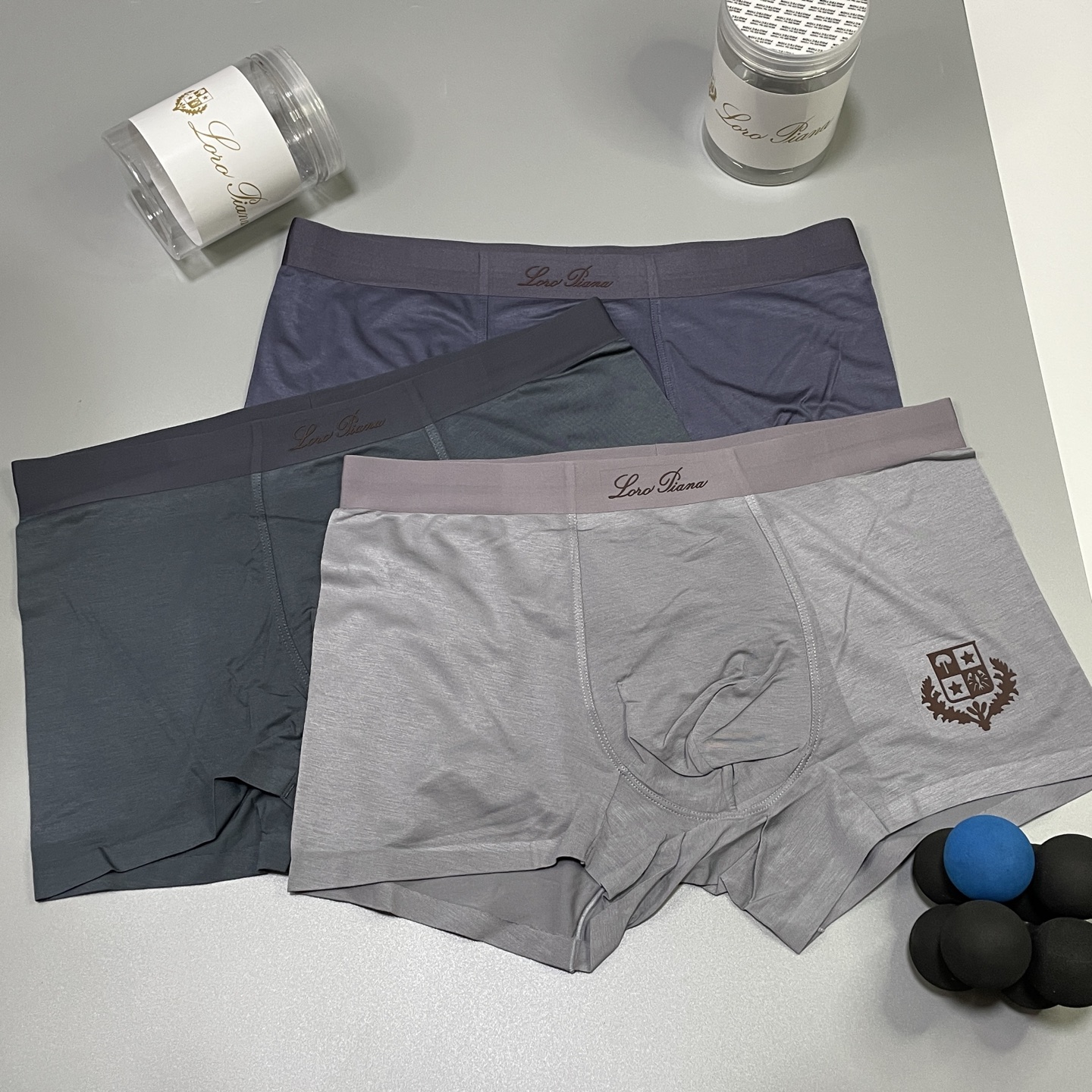 🔥🔥🔥新品！LP时尚男士内裤！ 外贸公司合作订单，经典立体硅胶logo印标 轻薄透设计，采用进口轻薄莫代