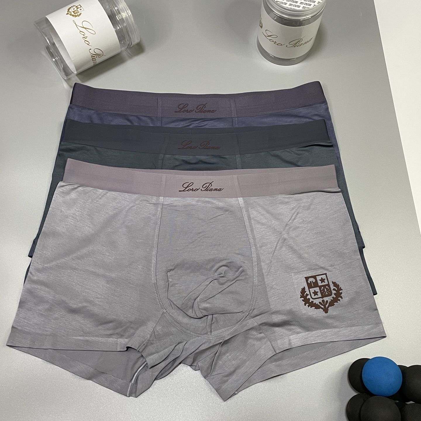 🔥🔥🔥新品！LP时尚男士内裤！ 外贸公司合作订单，经典立体硅胶logo印标 轻薄透设计，采用进口轻薄莫代