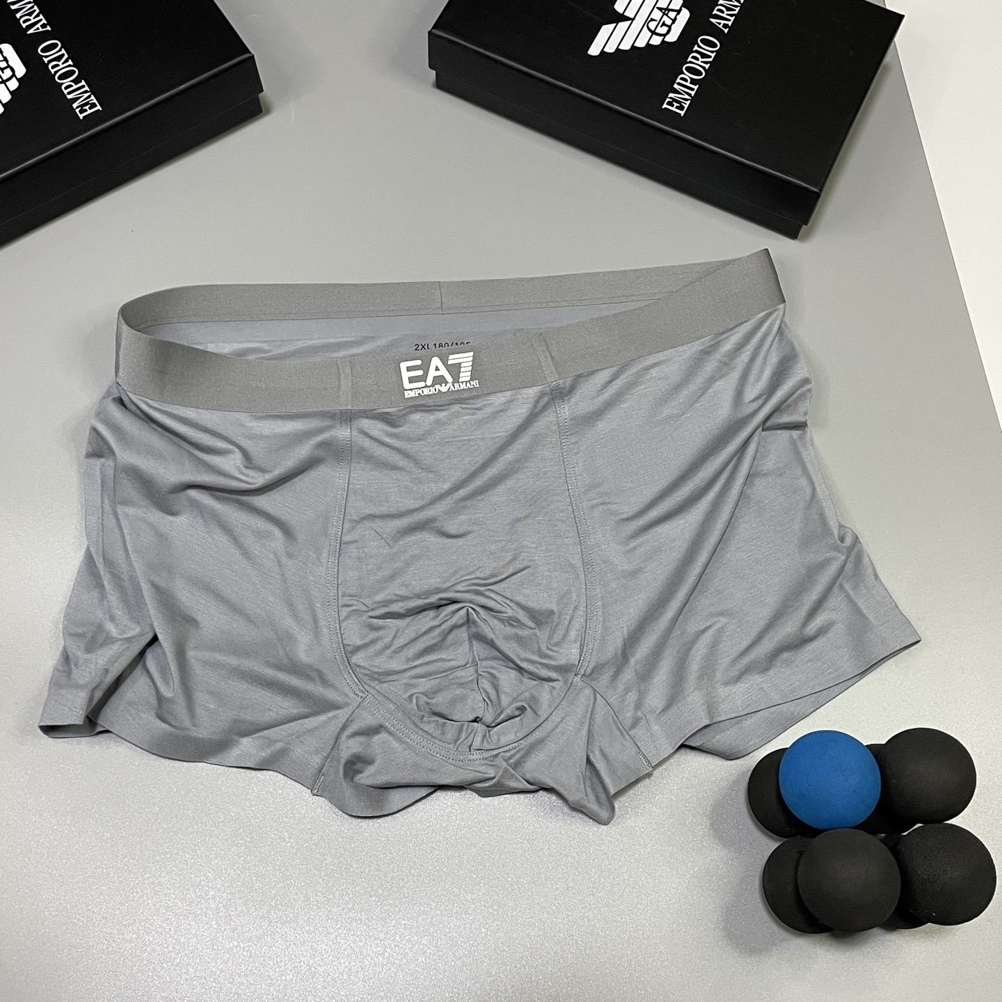 🔥🔥🔥新品！阿玛尼时尚男士内裤！ 外贸公司合作订单，经典立体硅胶logo印标 轻薄透设计，采用进口轻薄莫