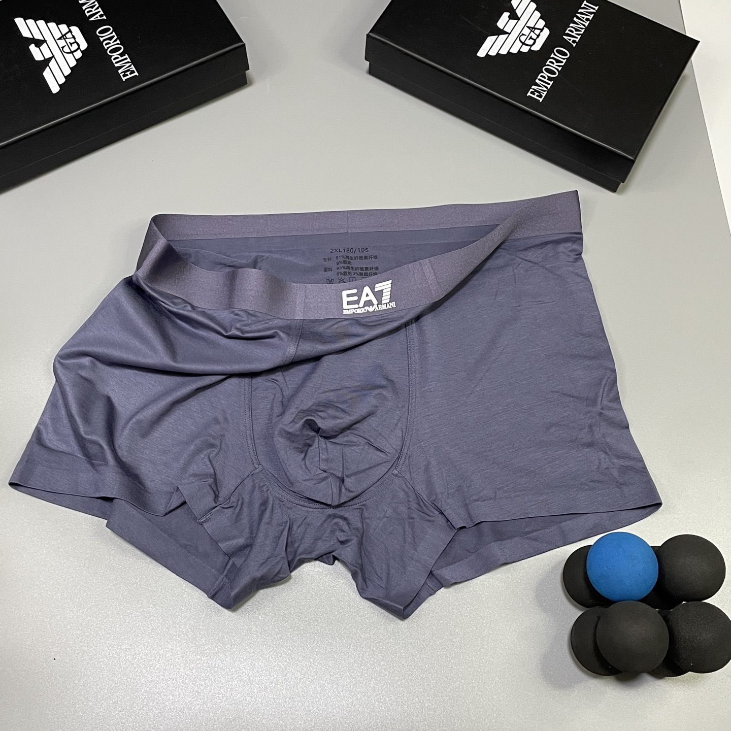 🔥🔥🔥新品！阿玛尼时尚男士内裤！ 外贸公司合作订单，经典立体硅胶logo印标 轻薄透设计，采用进口轻薄莫