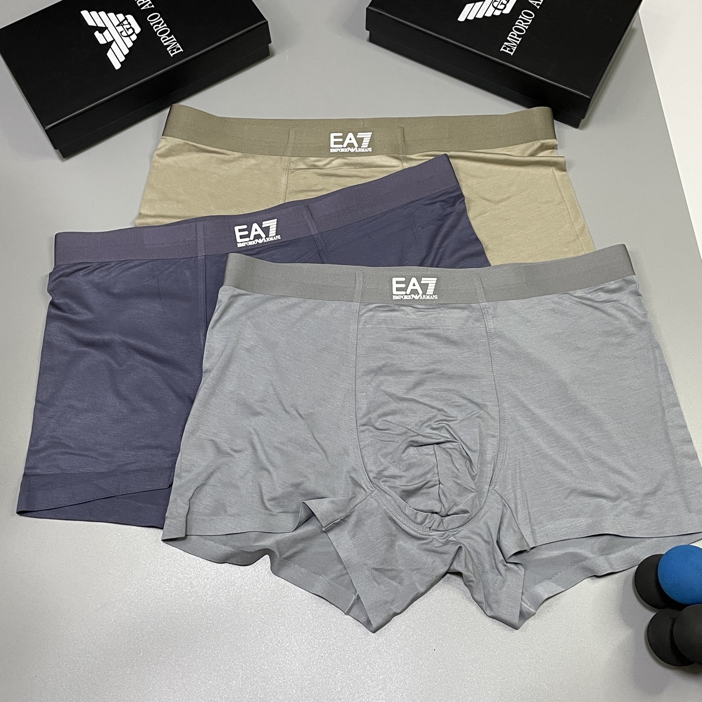 🔥🔥🔥新品！阿玛尼时尚男士内裤！ 外贸公司合作订单，经典立体硅胶logo印标 轻薄透设计，采用进口轻薄莫