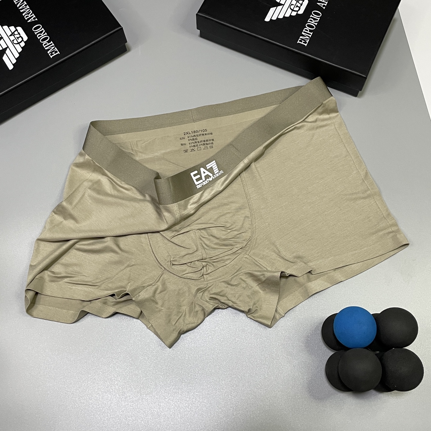 🔥🔥🔥新品！阿玛尼时尚男士内裤！ 外贸公司合作订单，经典立体硅胶logo印标 轻薄透设计，采用进口轻薄莫