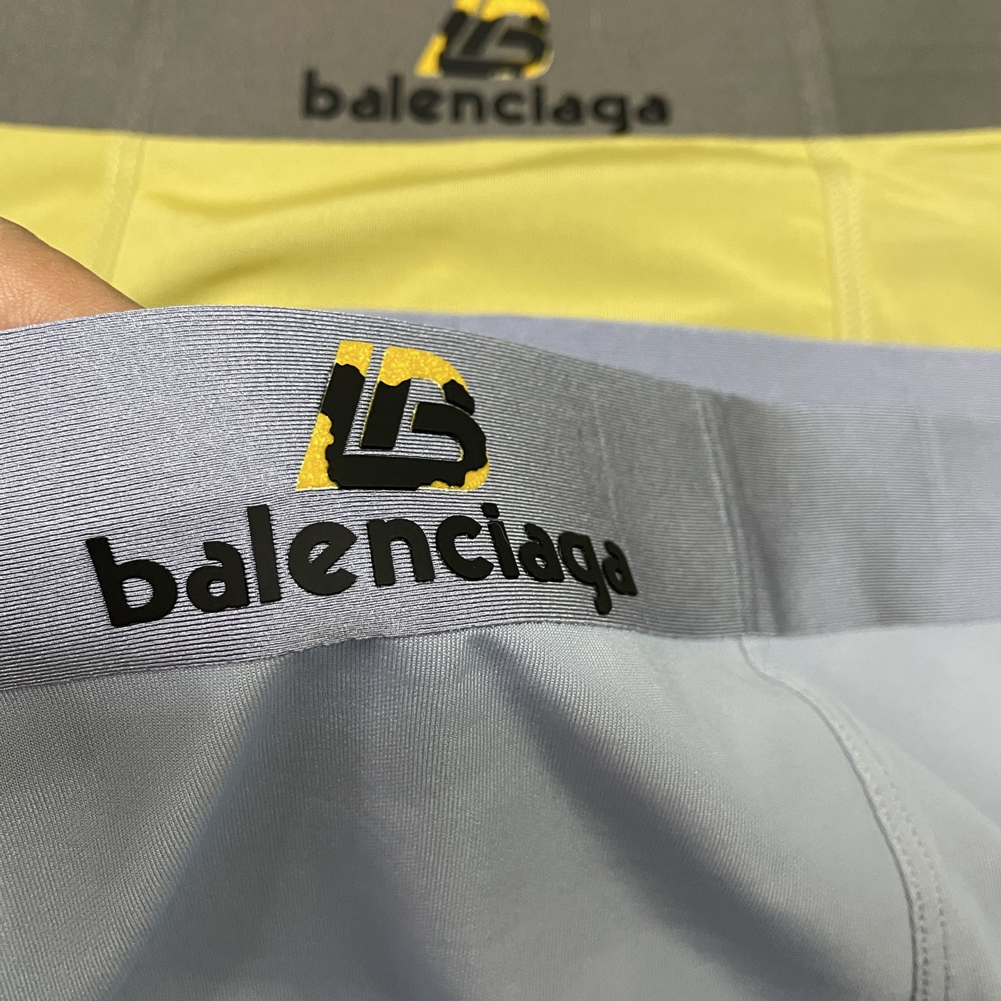 🔥🔥🔥新品！巴黎世家男士内裤！ 外贸公司合作订单，经典立体硅胶logo印标 轻薄透设计，采用进口双面冰丝