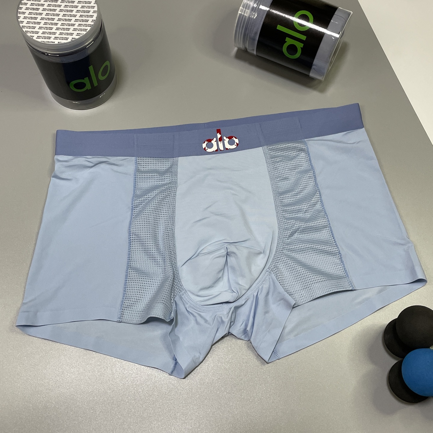 🔥🔥🔥新品！alo男士内裤！ 外贸公司合作订单，经典立体硅胶logo印标 轻薄透设计，采用进口冰丝轻薄透