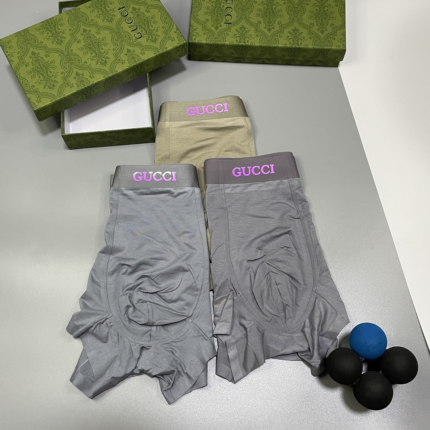 🔥🔥🔥新品！CUCCI时尚男士内裤！ 外贸公司合作订单，经典立体幻彩logo印标 轻薄透设计，采用进口轻