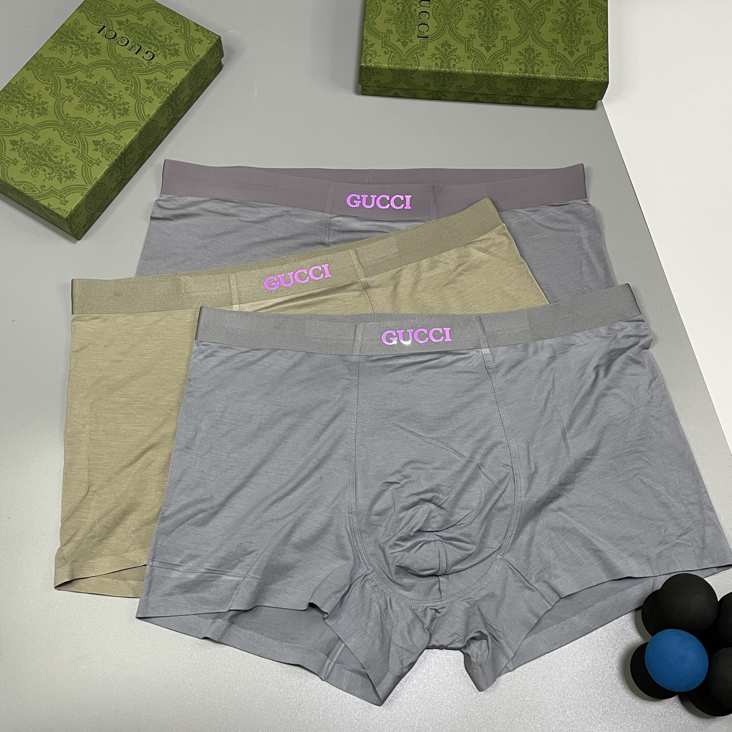 🔥🔥🔥新品！CUCCI时尚男士内裤！ 外贸公司合作订单，经典立体幻彩logo印标 轻薄透设计，采用进口轻