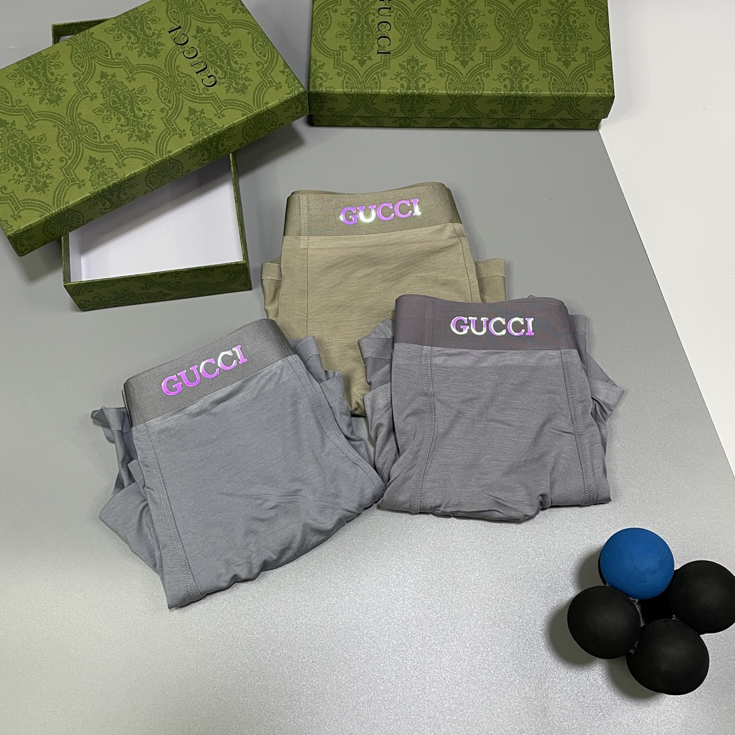 🔥🔥🔥新品！CUCCI时尚男士内裤！ 外贸公司合作订单，经典立体幻彩logo印标 轻薄透设计，采用进口轻