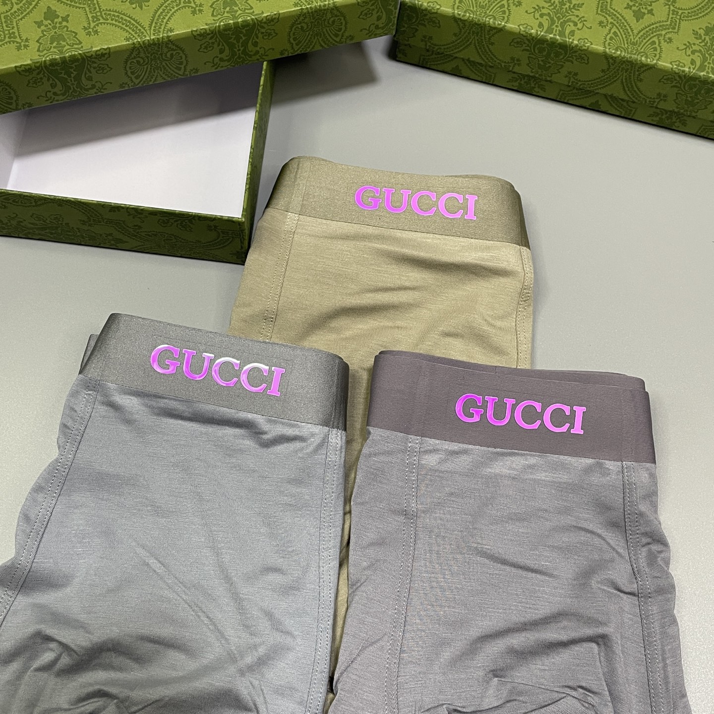 🔥🔥🔥新品！CUCCI时尚男士内裤！ 外贸公司合作订单，经典立体幻彩logo印标 轻薄透设计，采用进口轻