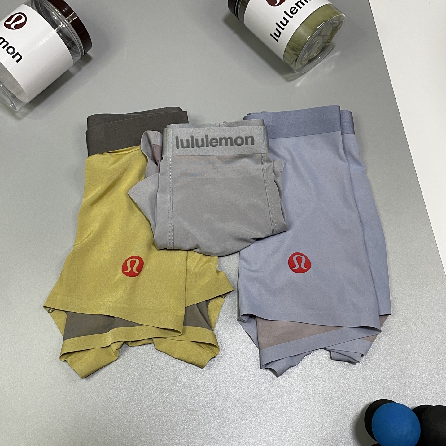 新品！lululemon男士内裤！ 外贸公司合作订单，经典立体发泡logo印标 轻薄透设计，采用进口双面