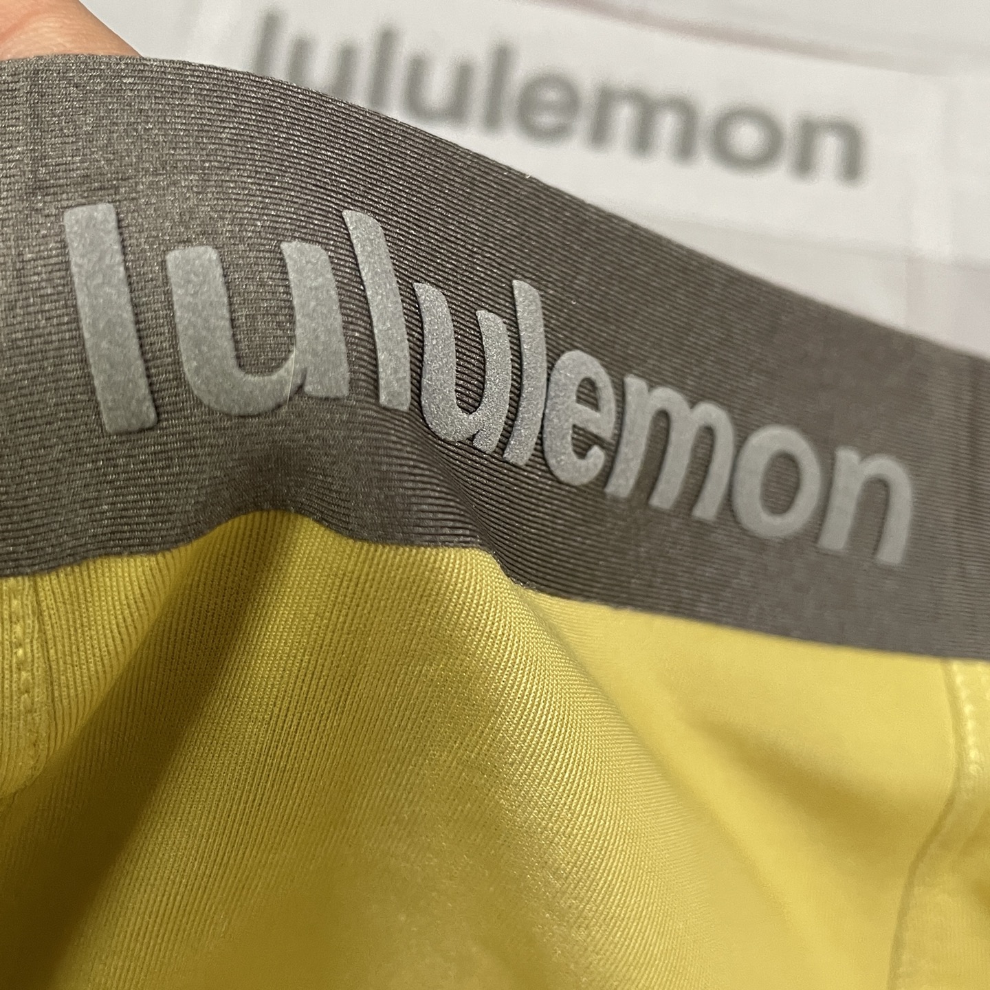 新品！lululemon男士内裤！ 外贸公司合作订单，经典立体发泡logo印标 轻薄透设计，采用进口双面