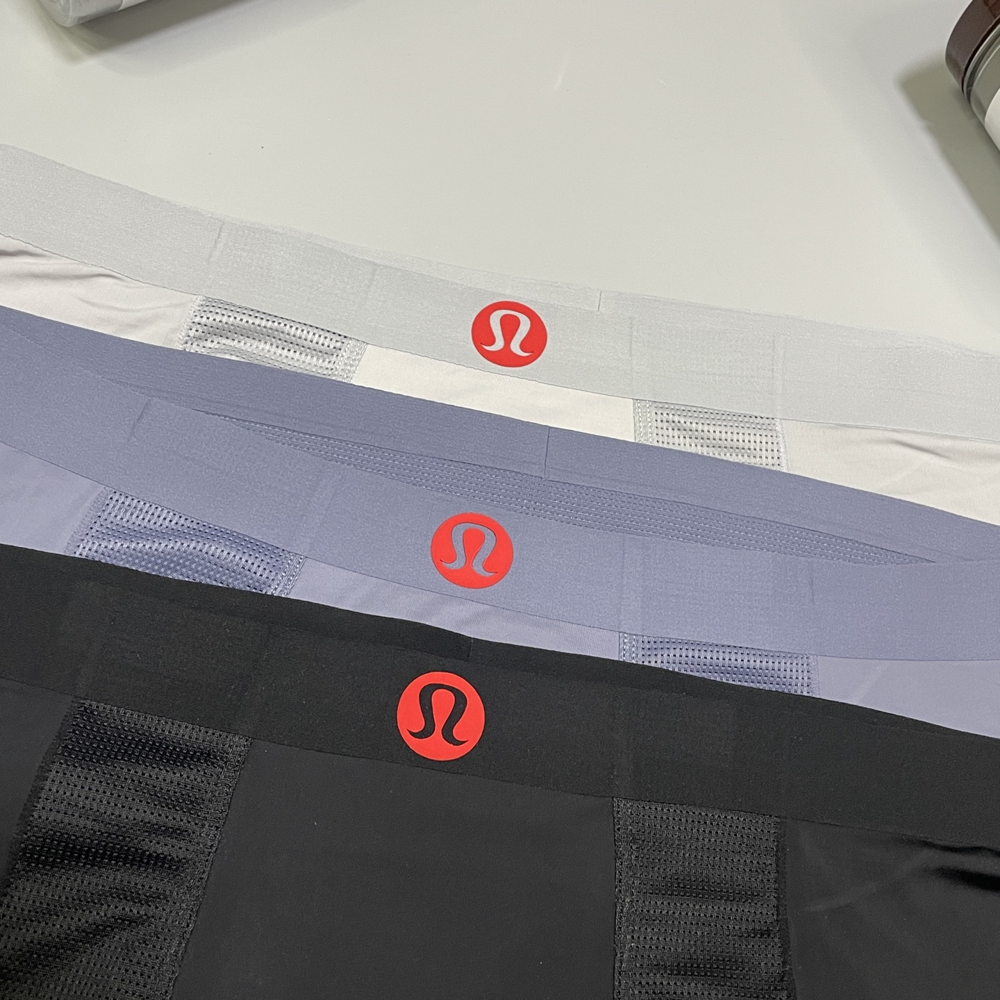 🔥🔥🔥新品！lululemon男士内裤！ 外贸公司合作订单，经典立体发泡logo印标 轻薄透设计，采用进