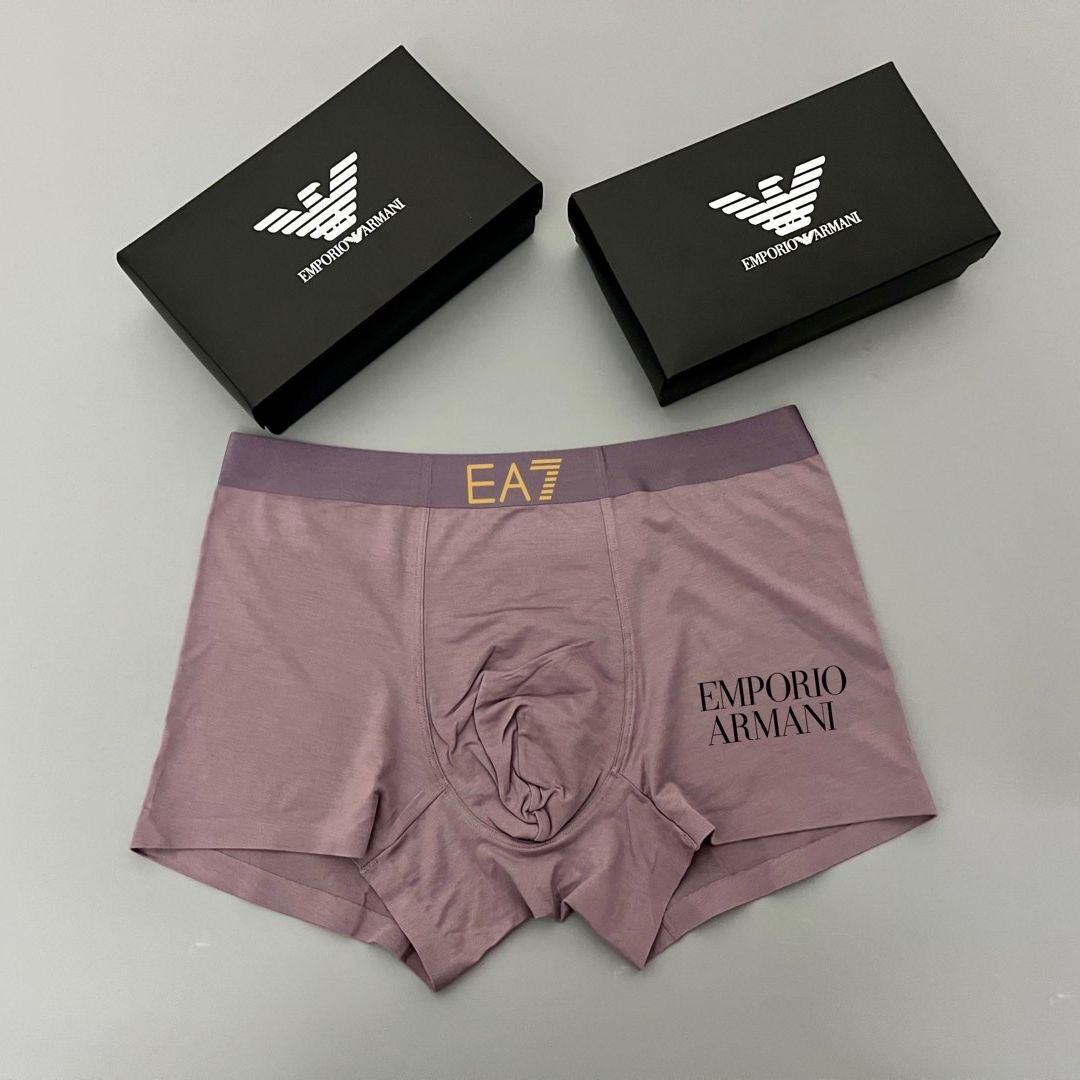 🔥🔥🔥新品！阿玛尼时尚男士内裤！ 外贸公司合作订单，经典logo印标 轻薄透设计，采用进口轻薄莫代尔轻薄