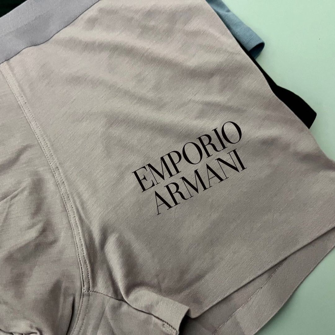 🔥🔥🔥新品！阿玛尼时尚男士内裤！ 外贸公司合作订单，经典logo印标 轻薄透设计，采用进口轻薄莫代尔轻薄