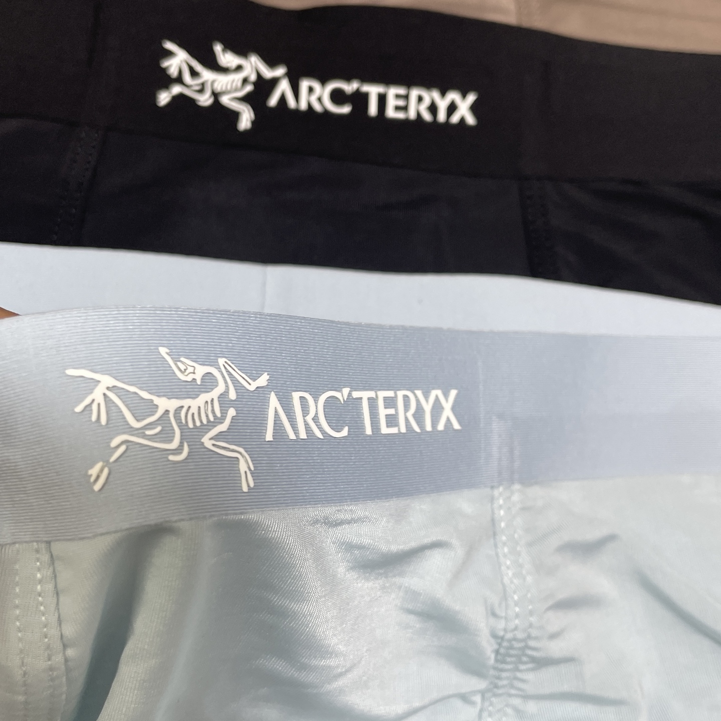 🔥🔥🔥 新品！始祖鸟男士内裤！ 外贸公司合作订单，经典立体硅胶logo印标 轻薄透设计，采用进口冰丝轻薄