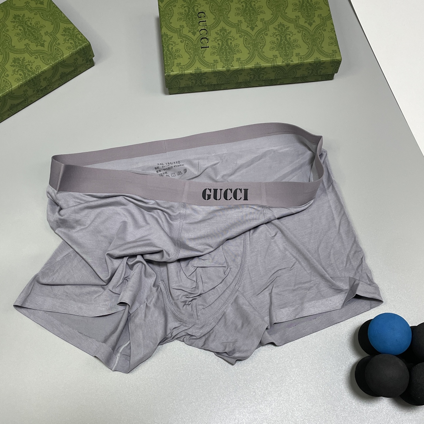 🔥🔥🔥新品！古琦CUCCI时尚男士内裤！ 外贸公司合作订单，经典立体硅胶logo印标 轻薄透设计，采用进