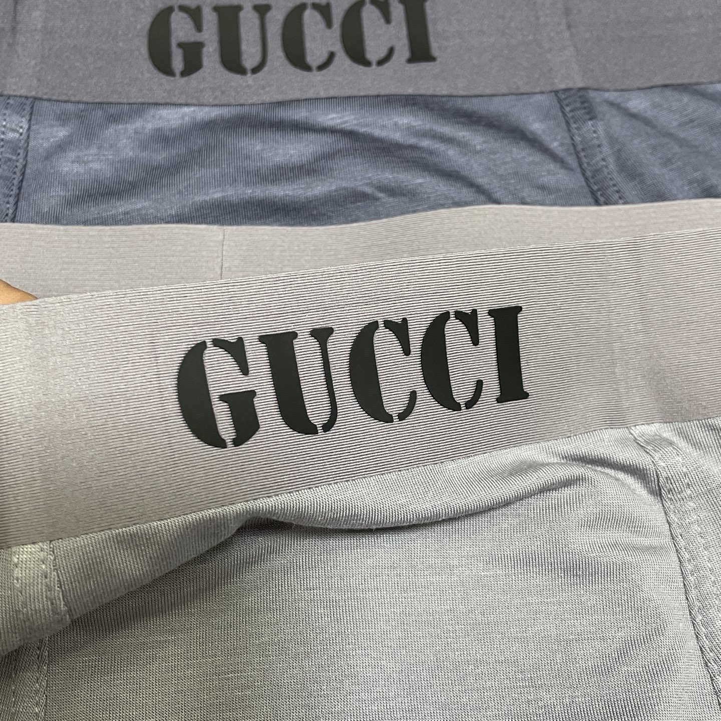 🔥🔥🔥新品！古琦CUCCI时尚男士内裤！ 外贸公司合作订单，经典立体硅胶logo印标 轻薄透设计，采用进