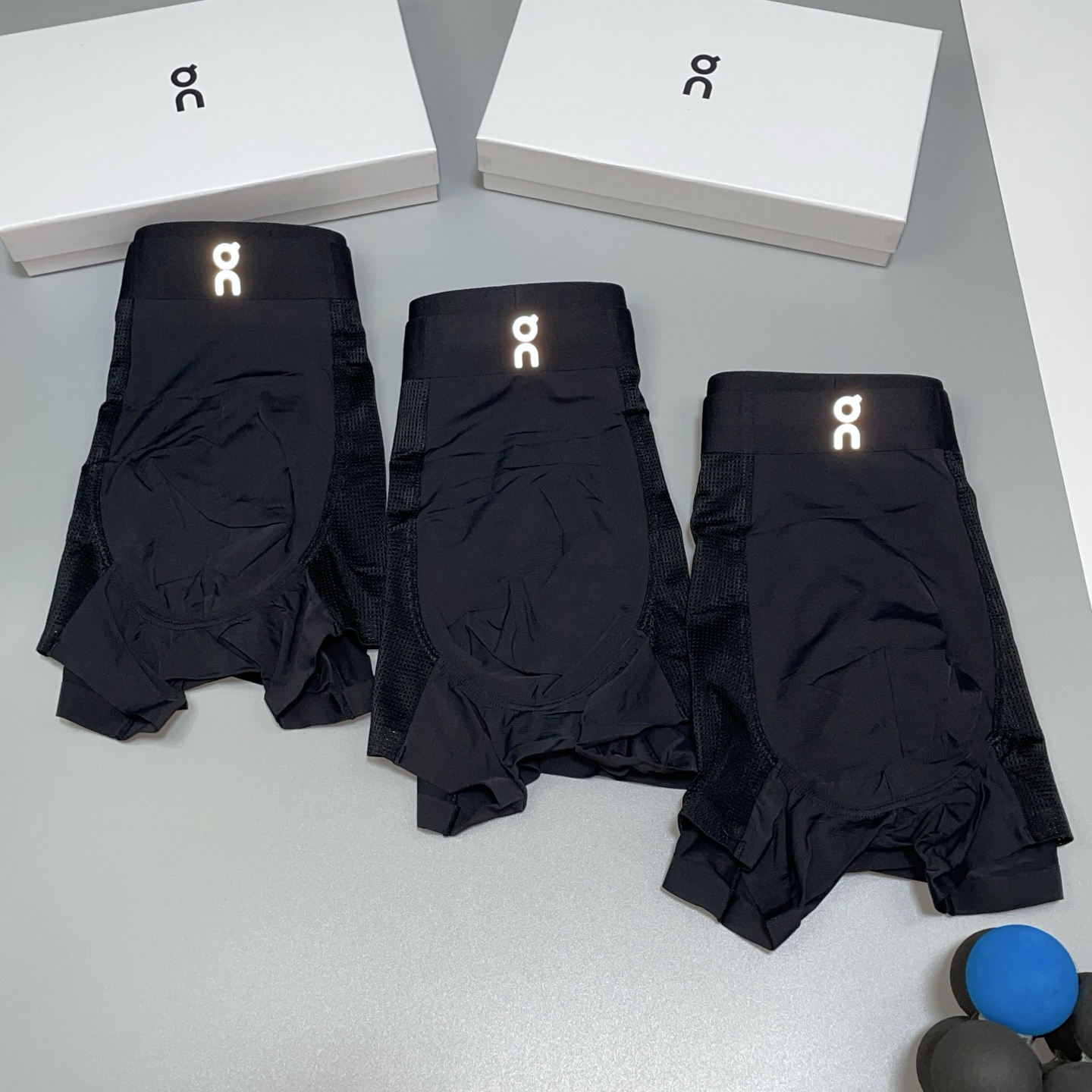 🔥🔥🔥新品！On昂跑 男士内裤！ 外贸公司合作订单，经典立体荧光logo印标 轻薄透设计，采用进口双面冰