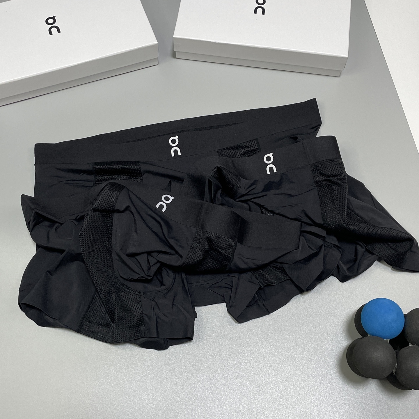 🔥🔥🔥新品！On昂跑 男士内裤！ 外贸公司合作订单，经典立体荧光logo印标 轻薄透设计，采用进口双面冰