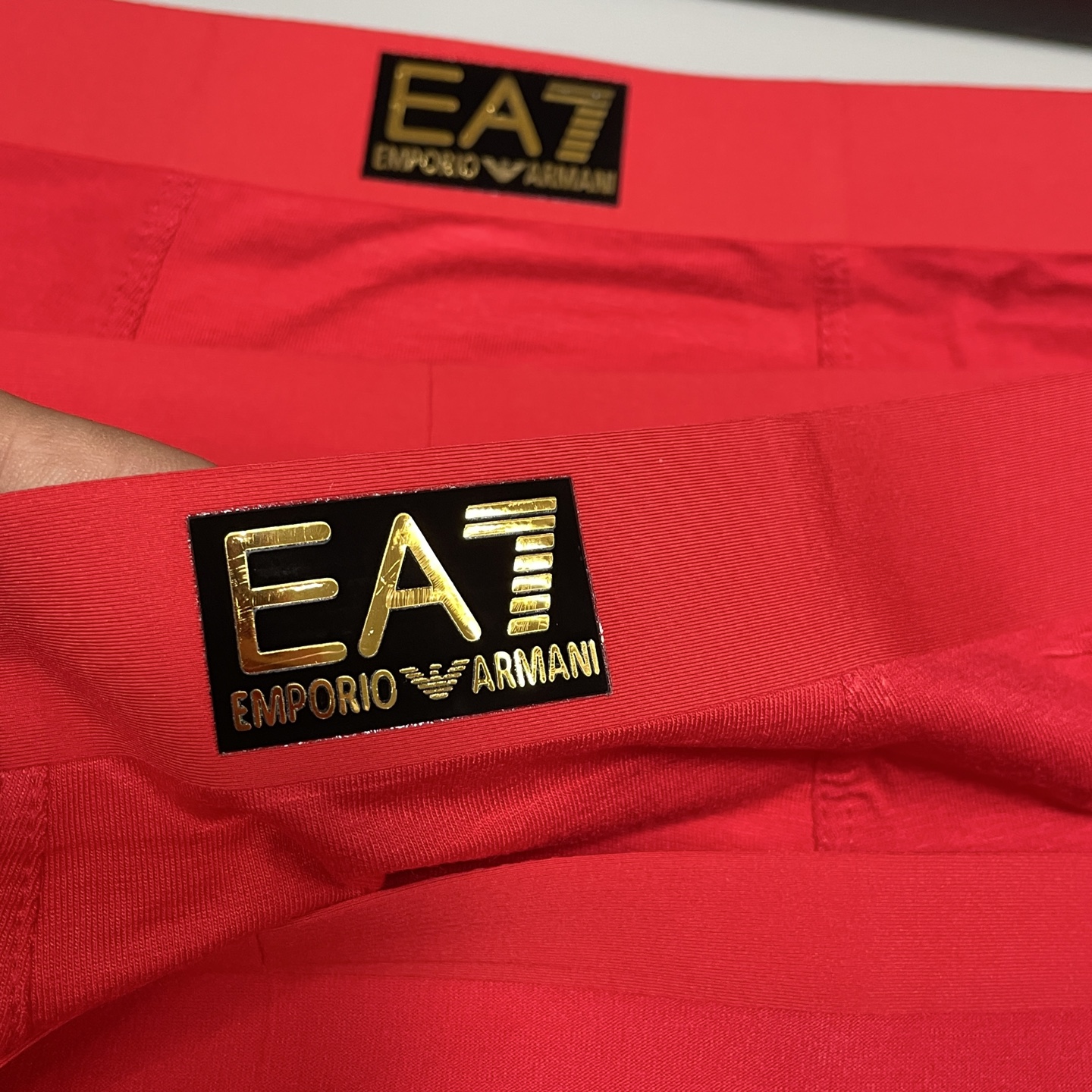 🔥🔥🔥红红火火自备送礼佳品！阿玛尼经典时尚男士内裤！外贸国外订单，立体硅胶lougo 原单品质，无缝切割