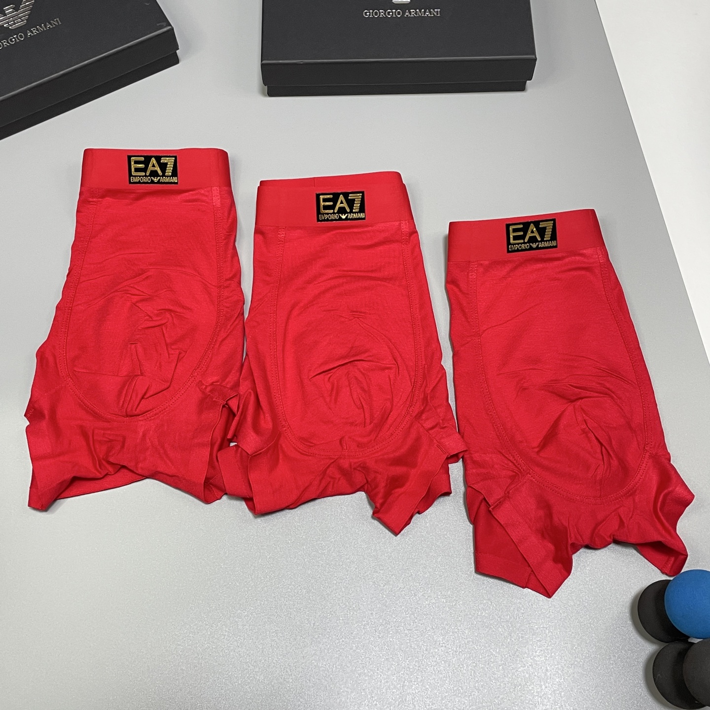 🔥🔥🔥红红火火自备送礼佳品！阿玛尼经典时尚男士内裤！外贸国外订单，立体硅胶lougo 原单品质，无缝切割