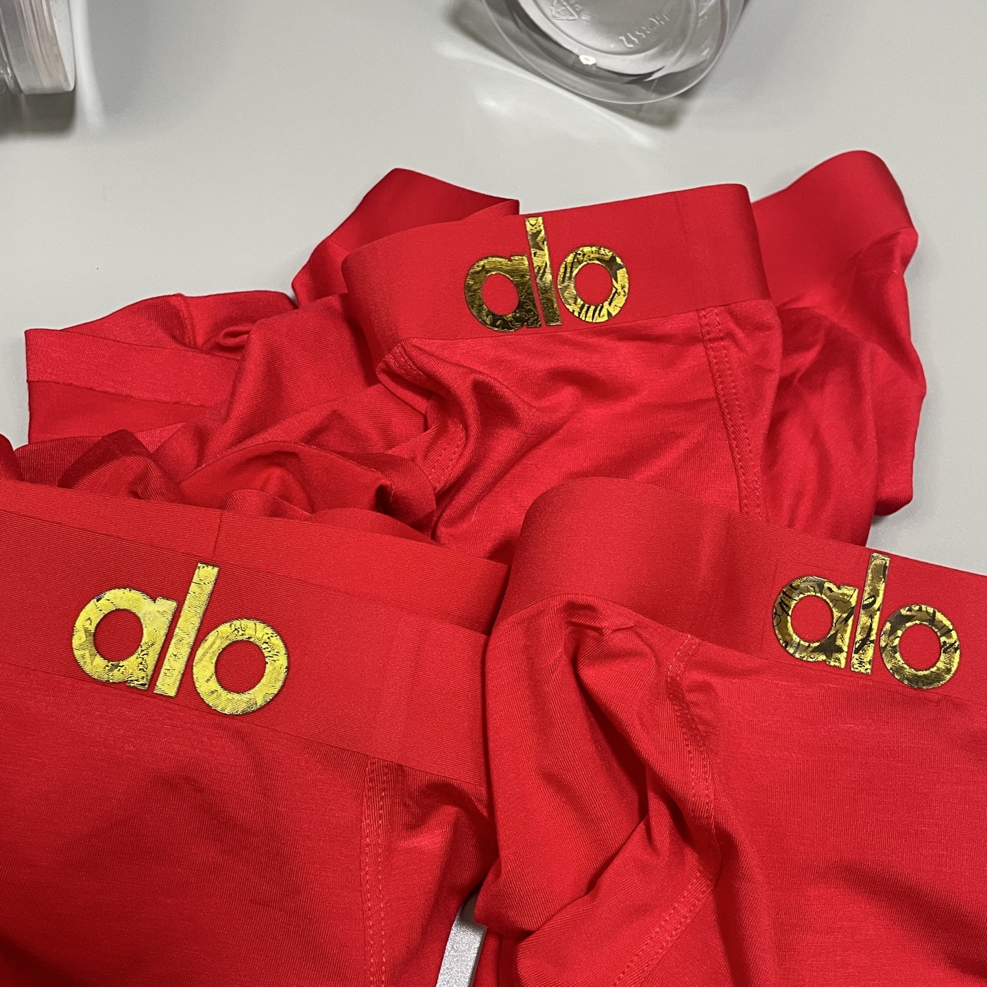 🔥🔥🔥红红火火自备送礼佳品！alo经典时尚男士内裤！外贸国外订单，立体硅胶lougo 原单品质，无缝切割