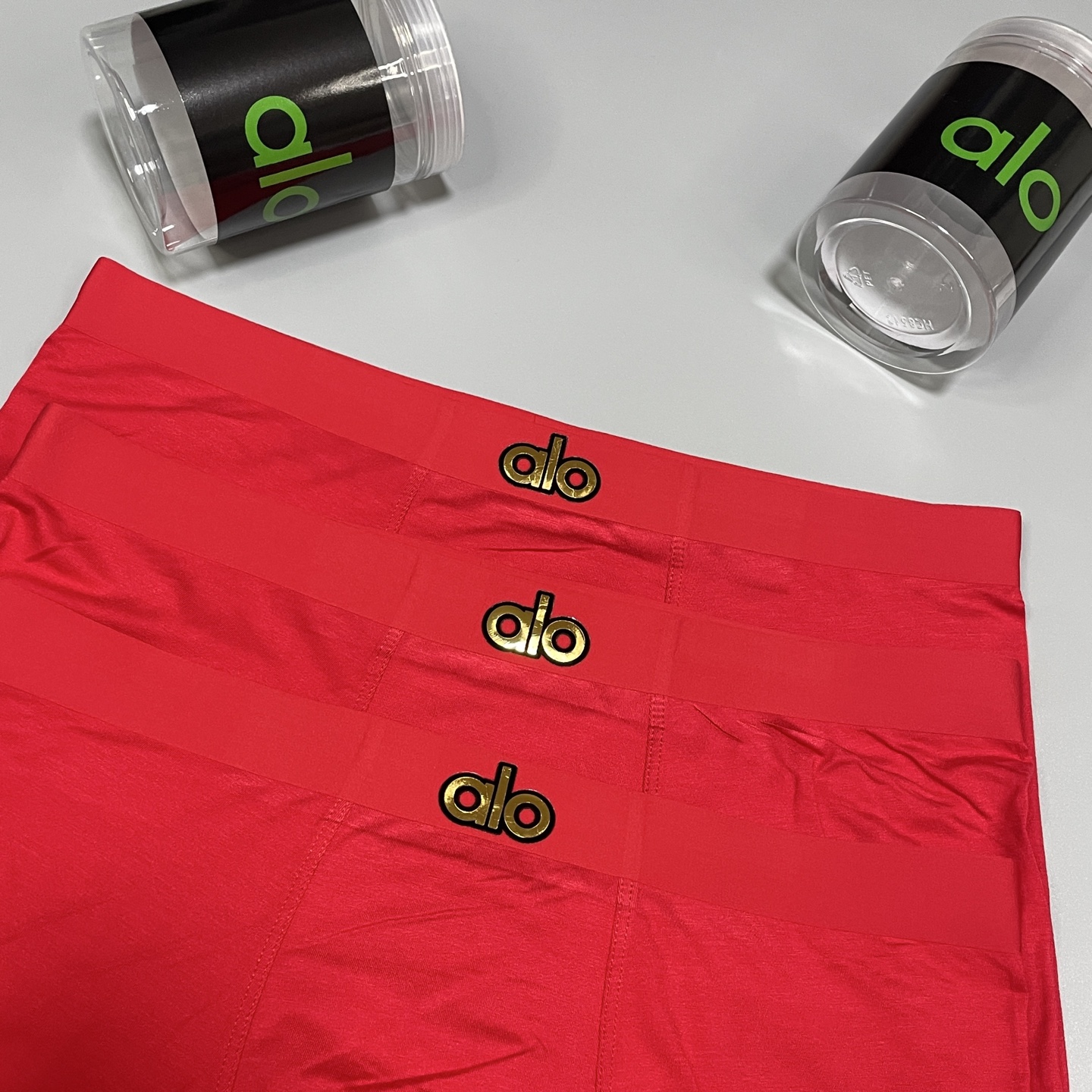 🔥🔥🔥红红火火自备送礼佳品！alo经典时尚男士内裤！外贸国外订单，立体硅胶lougo 原单品质，无缝切割