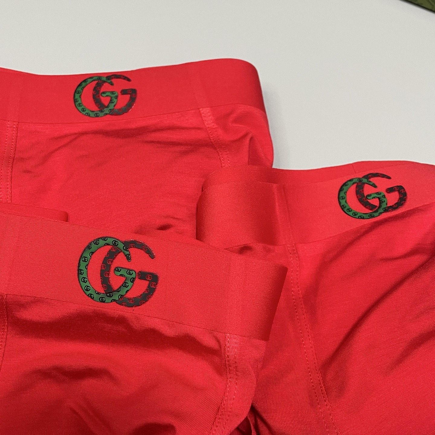 🔥🔥🔥红红火火自备送礼佳品！古琦CUCCI经典时尚男士内裤！外贸国外订单，立体硅胶lougo 原单品质，