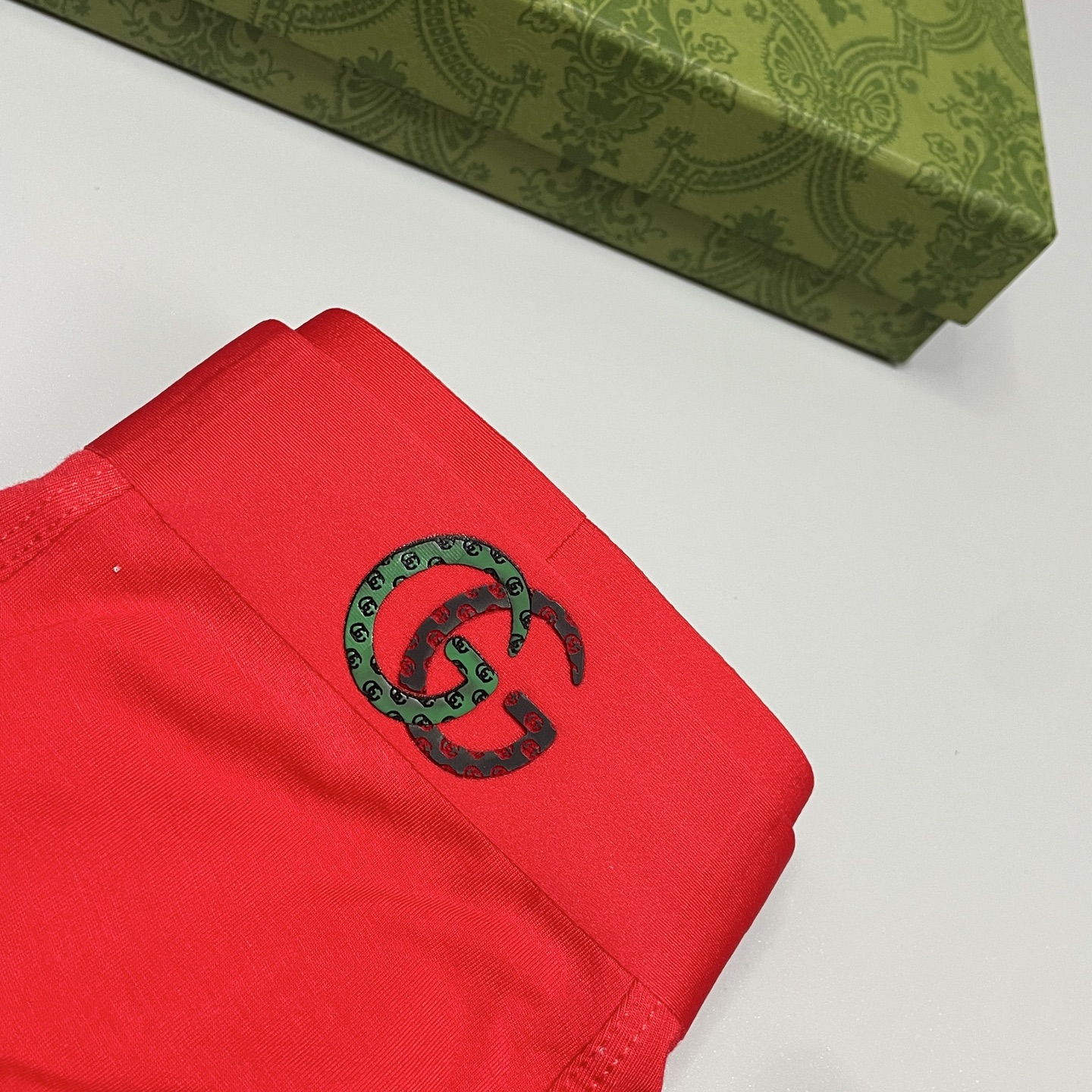 🔥🔥🔥红红火火自备送礼佳品！古琦CUCCI经典时尚男士内裤！外贸国外订单，立体硅胶lougo 原单品质，