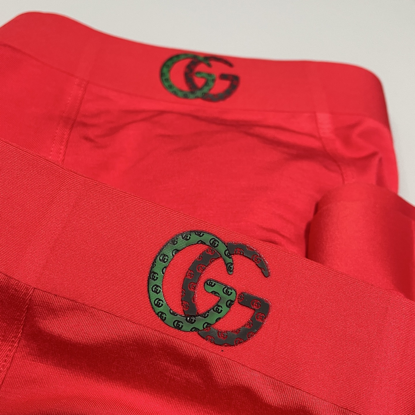 🔥🔥🔥红红火火自备送礼佳品！古琦CUCCI经典时尚男士内裤！外贸国外订单，立体硅胶lougo 原单品质，