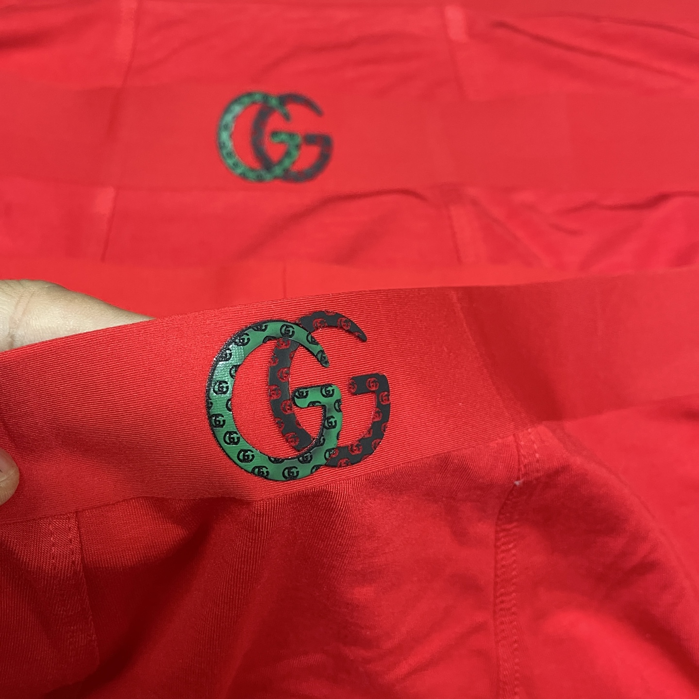 🔥🔥🔥红红火火自备送礼佳品！古琦CUCCI经典时尚男士内裤！外贸国外订单，立体硅胶lougo 原单品质，