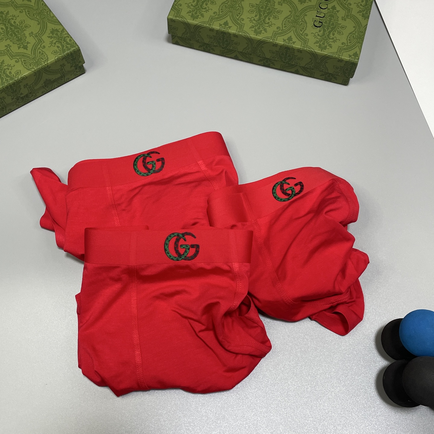 🔥🔥🔥红红火火自备送礼佳品！古琦CUCCI经典时尚男士内裤！外贸国外订单，立体硅胶lougo 原单品质，