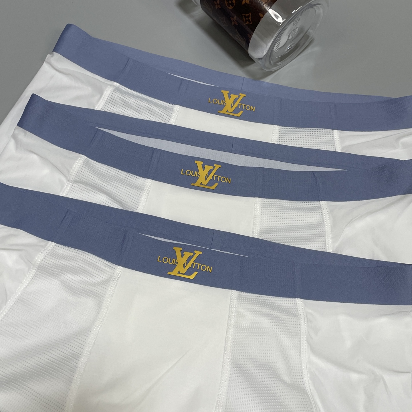 🔥🔥🌾2026新品，LV路易威登时尚男士内裤！ 外贸公司合作订单，腰头采用立体硅胶印花lougo设计，采
