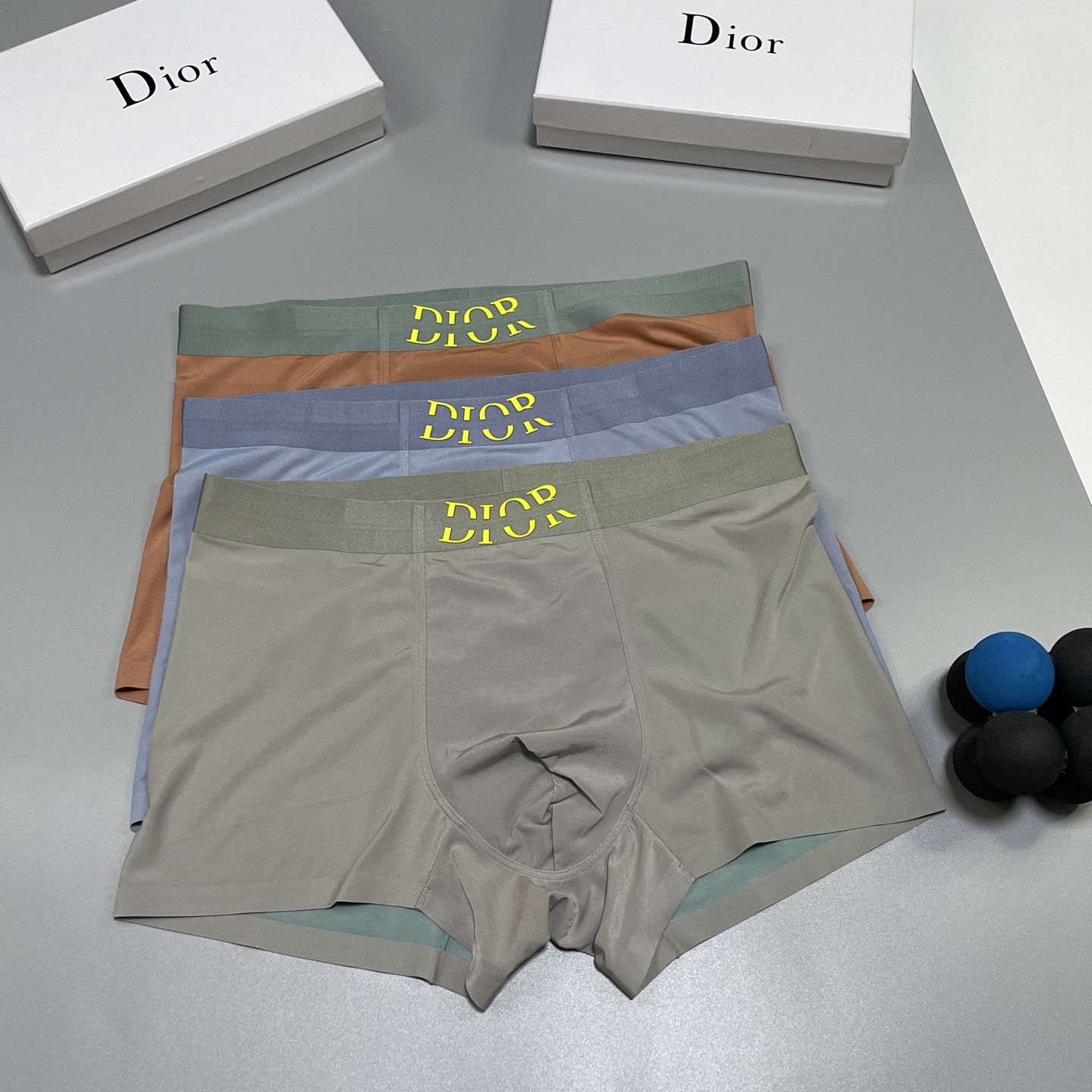 🔥🔥🌾2026新品！迪奥Dior男士内裤！ 外贸公司合作订单，经典立体硅胶logo印标 轻薄透设计，采用