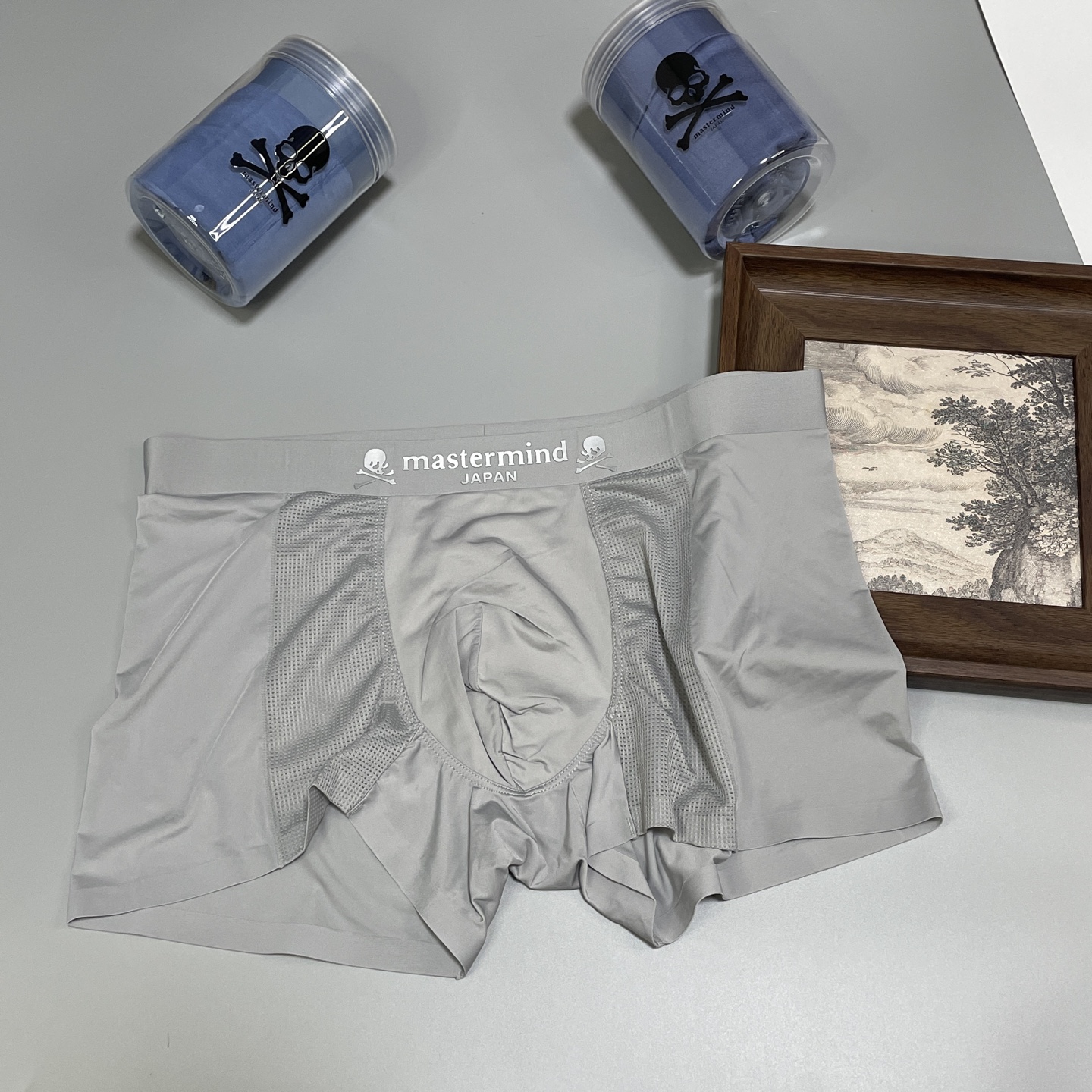 🔥🔥🌾2026新品，麦昆时尚男士内裤！ 外贸公司合作订单，腰头采用立体硅胶印花lougo设计，采用进口冰