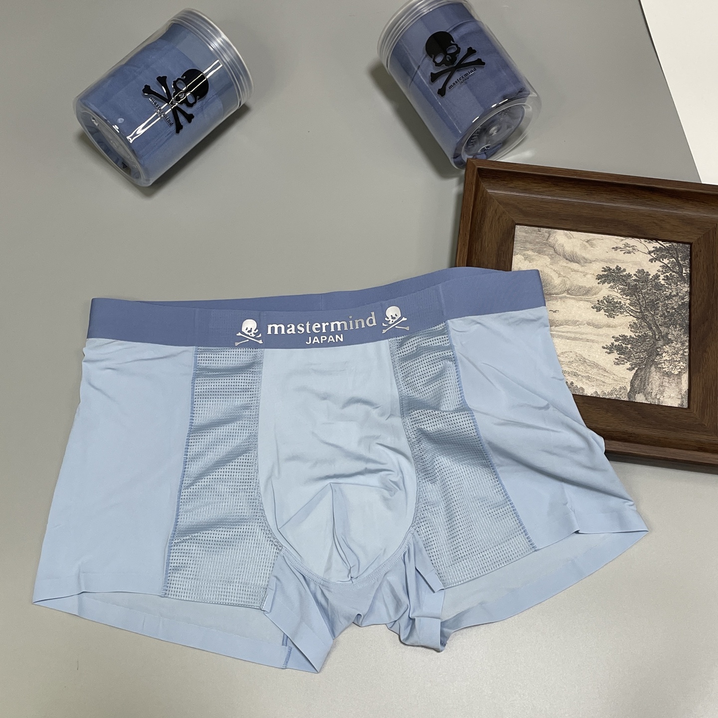 🔥🔥🌾2026新品，麦昆时尚男士内裤！ 外贸公司合作订单，腰头采用立体硅胶印花lougo设计，采用进口冰