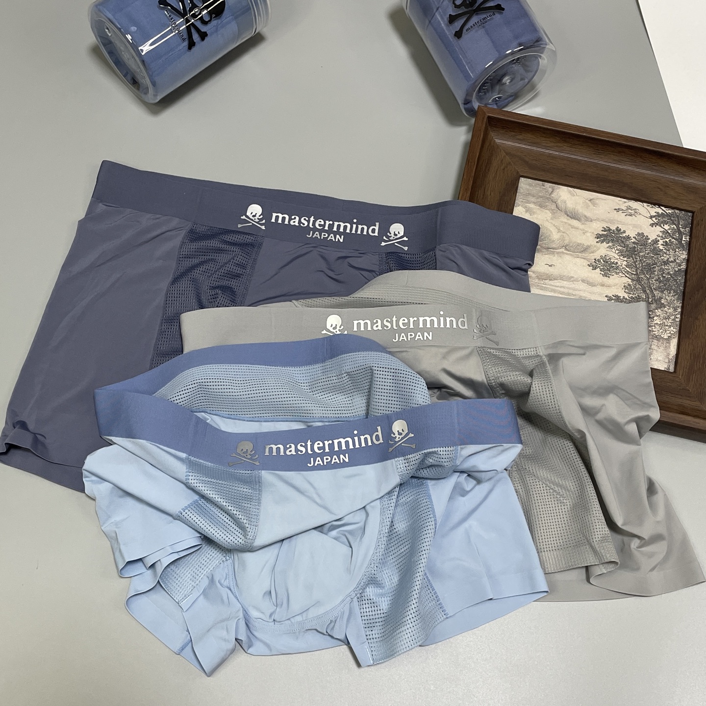 🔥🔥🌾2026新品，麦昆时尚男士内裤！ 外贸公司合作订单，腰头采用立体硅胶印花lougo设计，采用进口冰