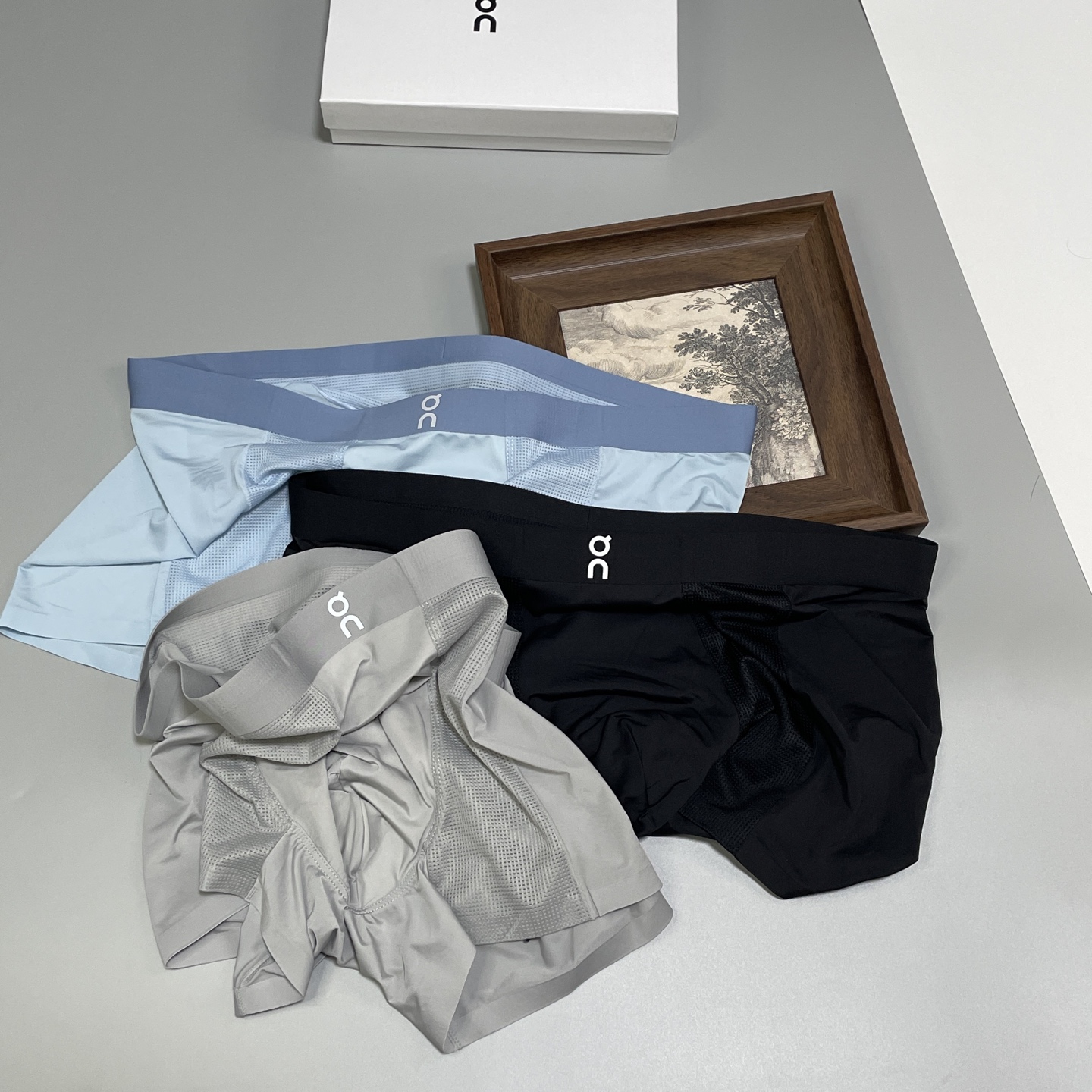 🔥🔥🌾2026新品！On昂跑 男士内裤！ 外贸公司合作订单，经典立体荧光logo印标 轻薄透设计，采用进