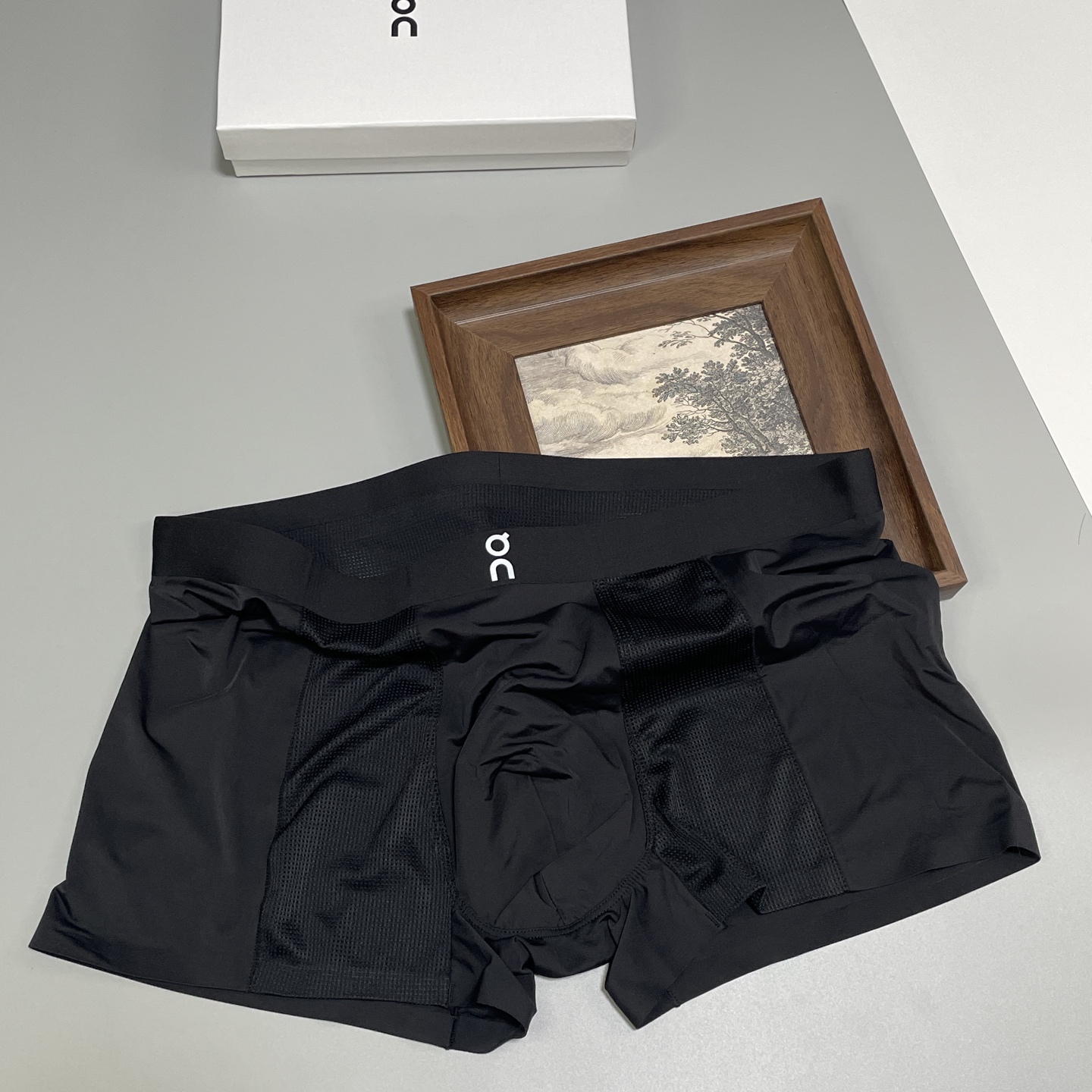 🔥🔥🌾2026新品！On昂跑 男士内裤！ 外贸公司合作订单，经典立体荧光logo印标 轻薄透设计，采用进