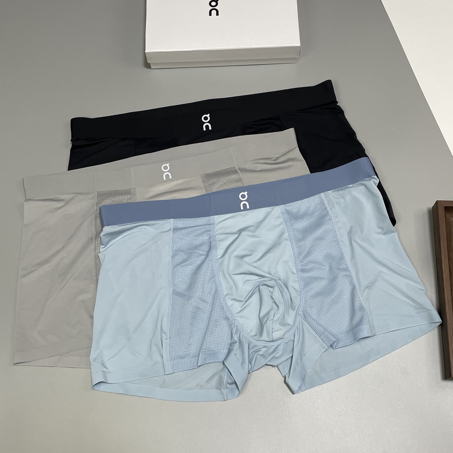 🔥🔥🌾2026新品！On昂跑 男士内裤！ 外贸公司合作订单，经典立体荧光logo印标 轻薄透设计，采用进
