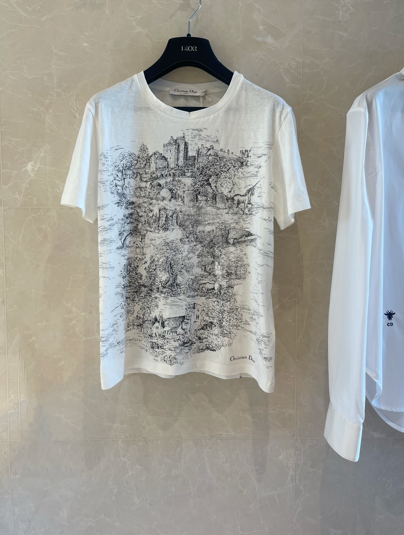 Dior Abbigliamento T-Shirt Cotone Collezione Primavera Fashion